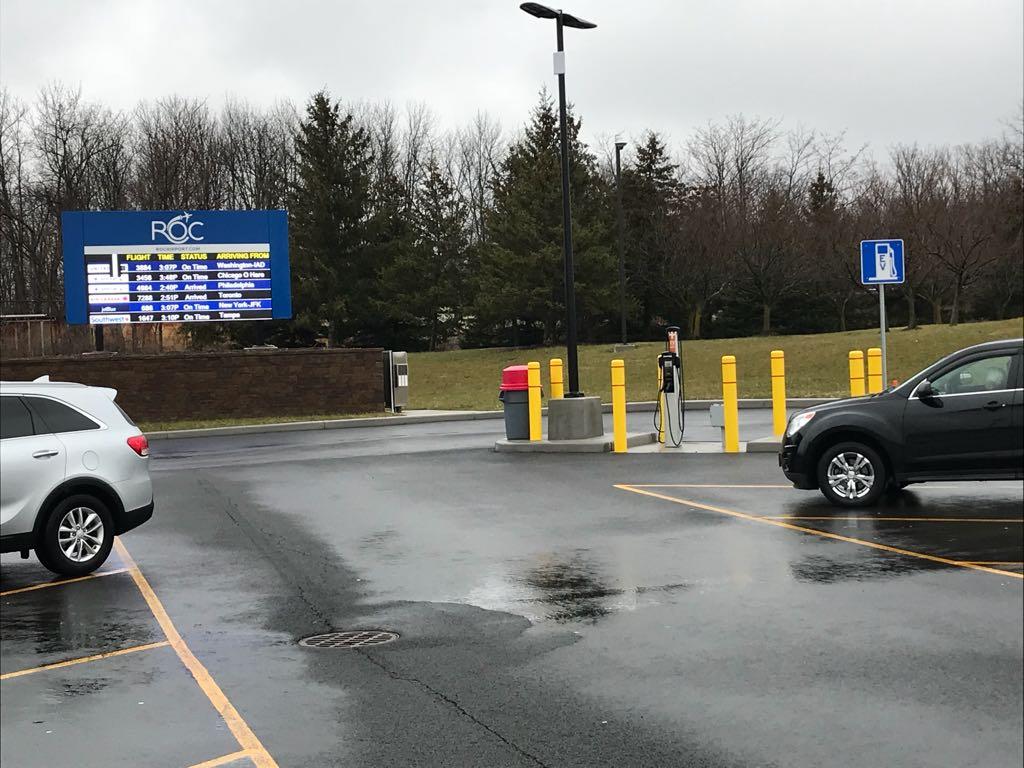 Rochester International Airport Cell Phone Lot Plugshare