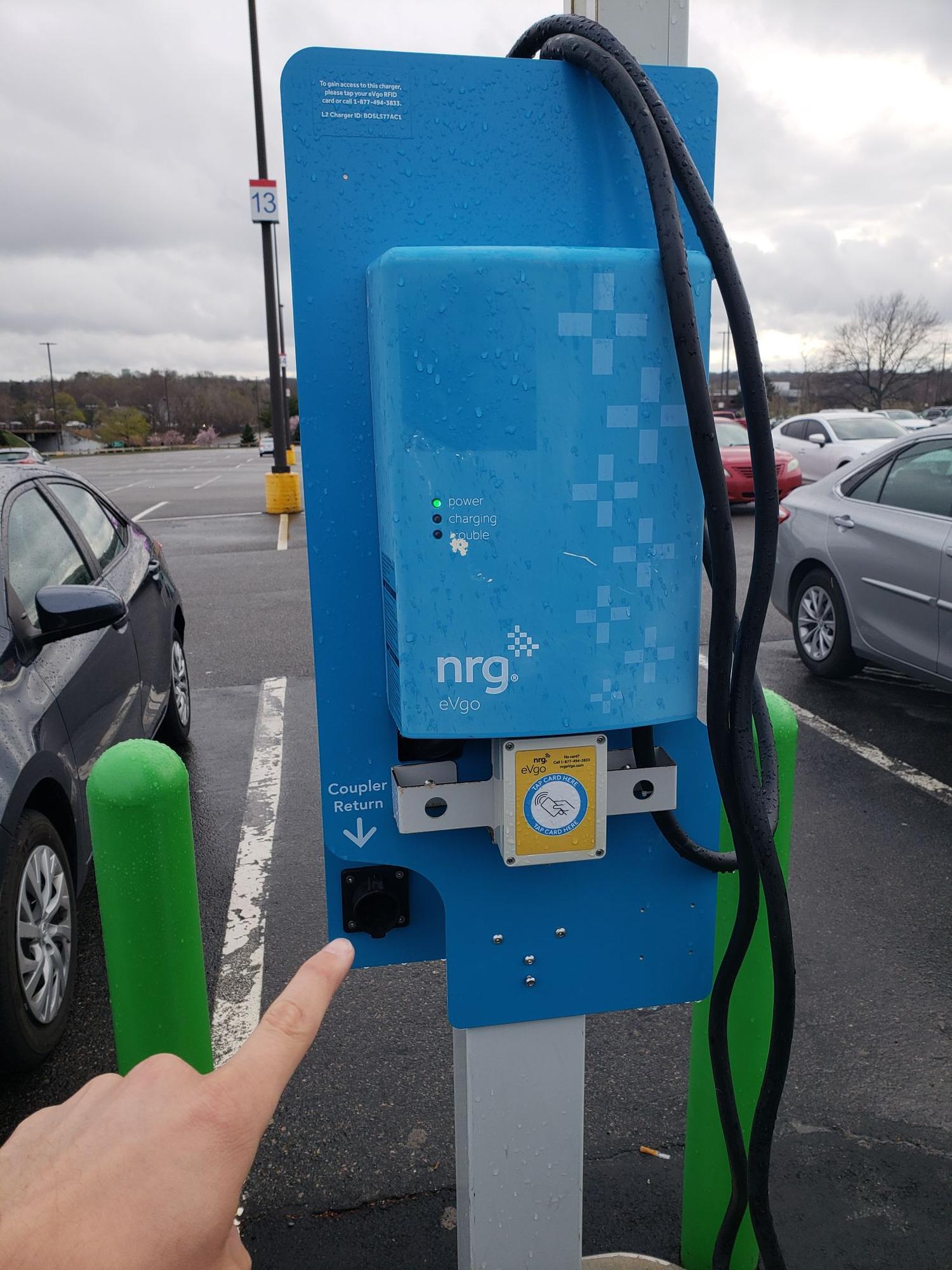 Northshore Mall Cheesecake Factory Peabody, MA EV Station