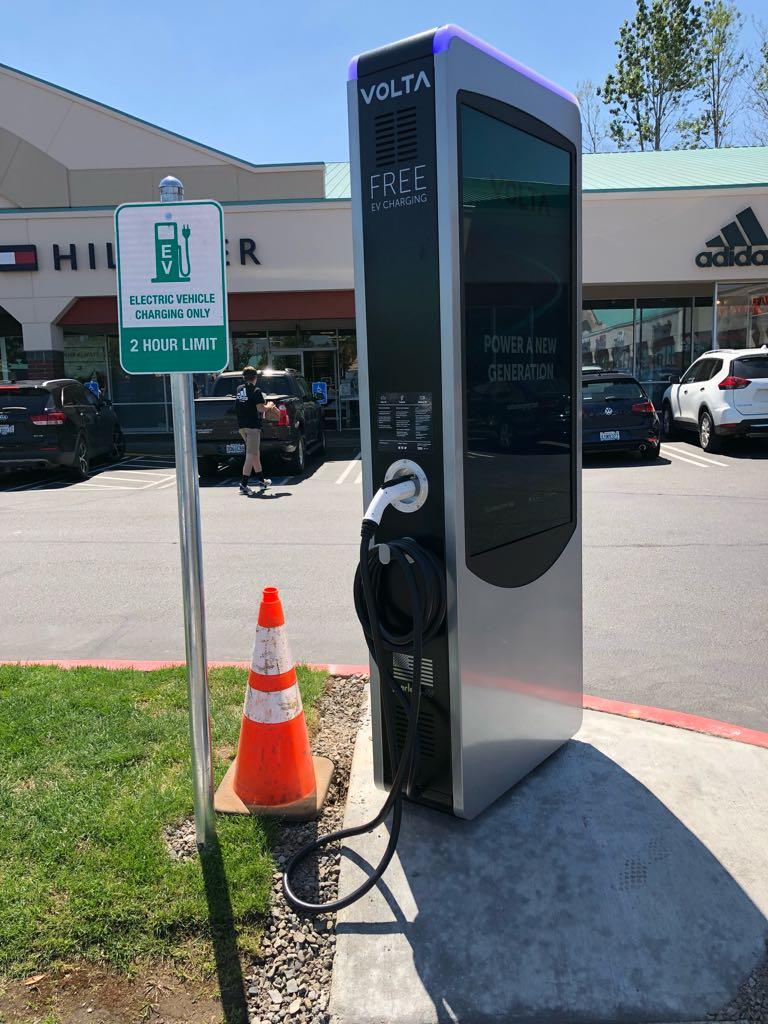 Columbia Outlets Gap Factory Troutdale, OR EV Station
