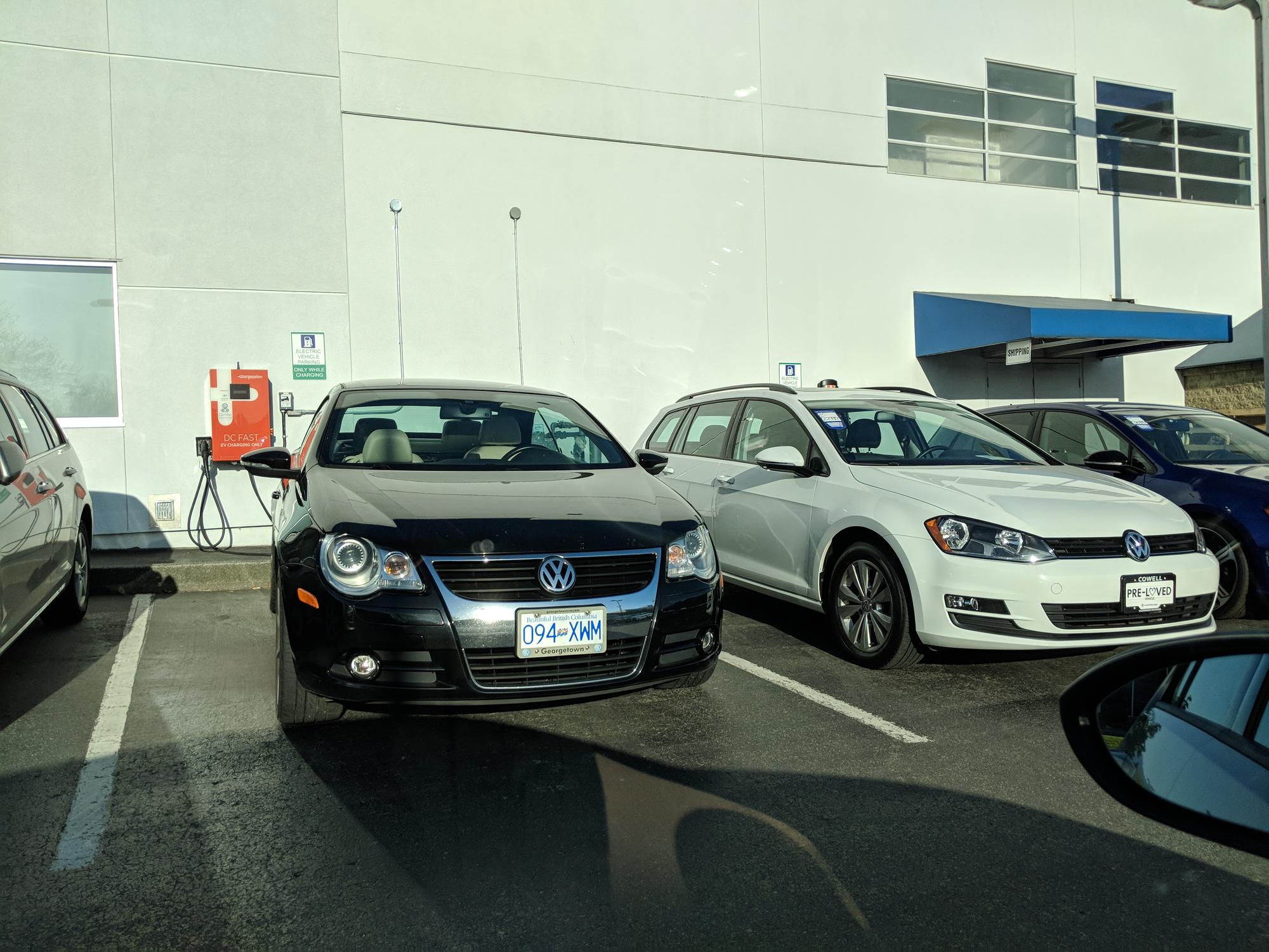 Volkswagen of Richmond Richmond, BC EV Station