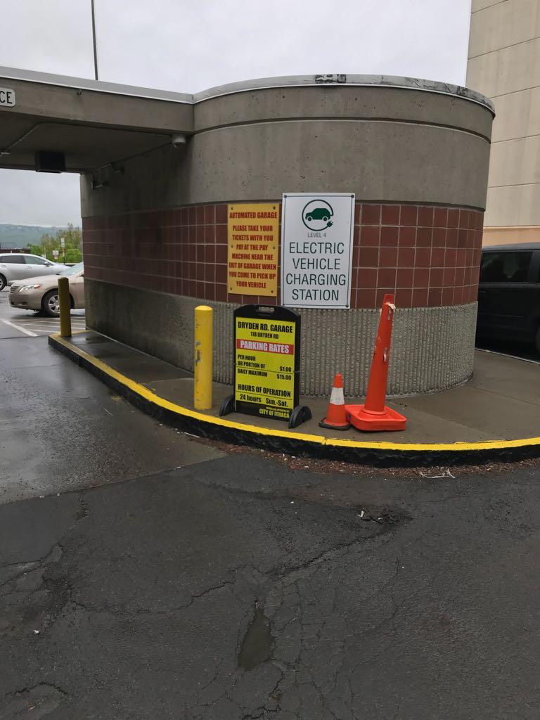 Dryden Road Garage Ithaca, NY EV Station
