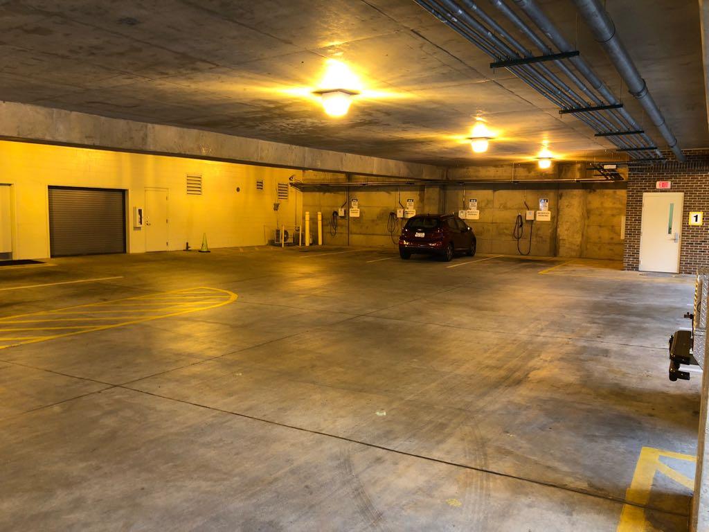 UNCG Oakland Parking Deck Greensboro, NC EV Station