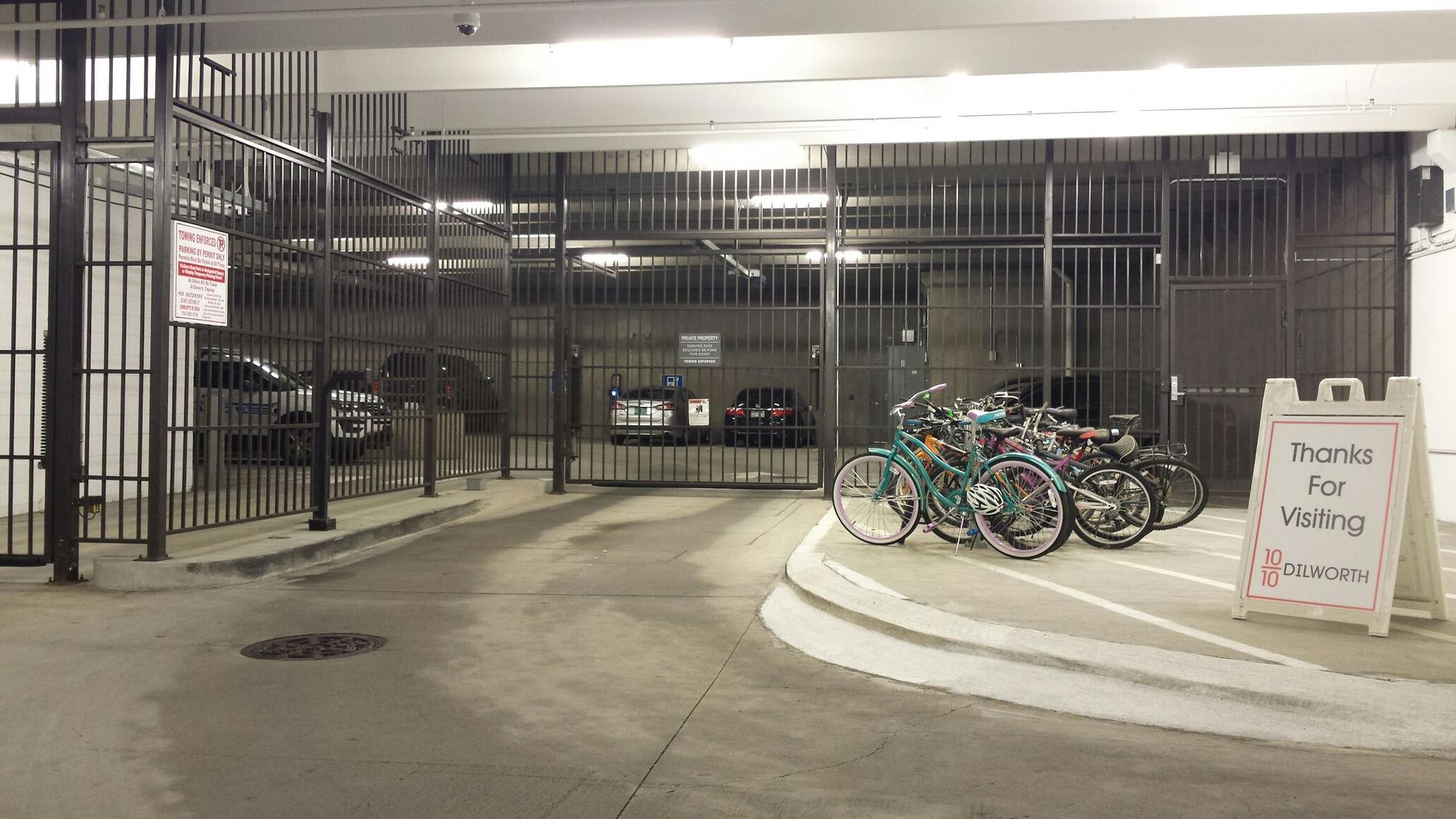 1010 Dilworth Apartments Charlotte, NC EV Station