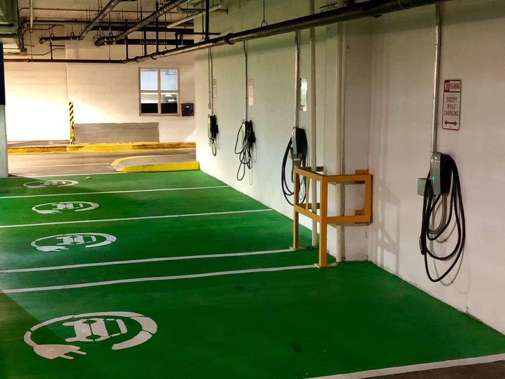 Whitaker Street Parking Garage Savannah, GA EV Station