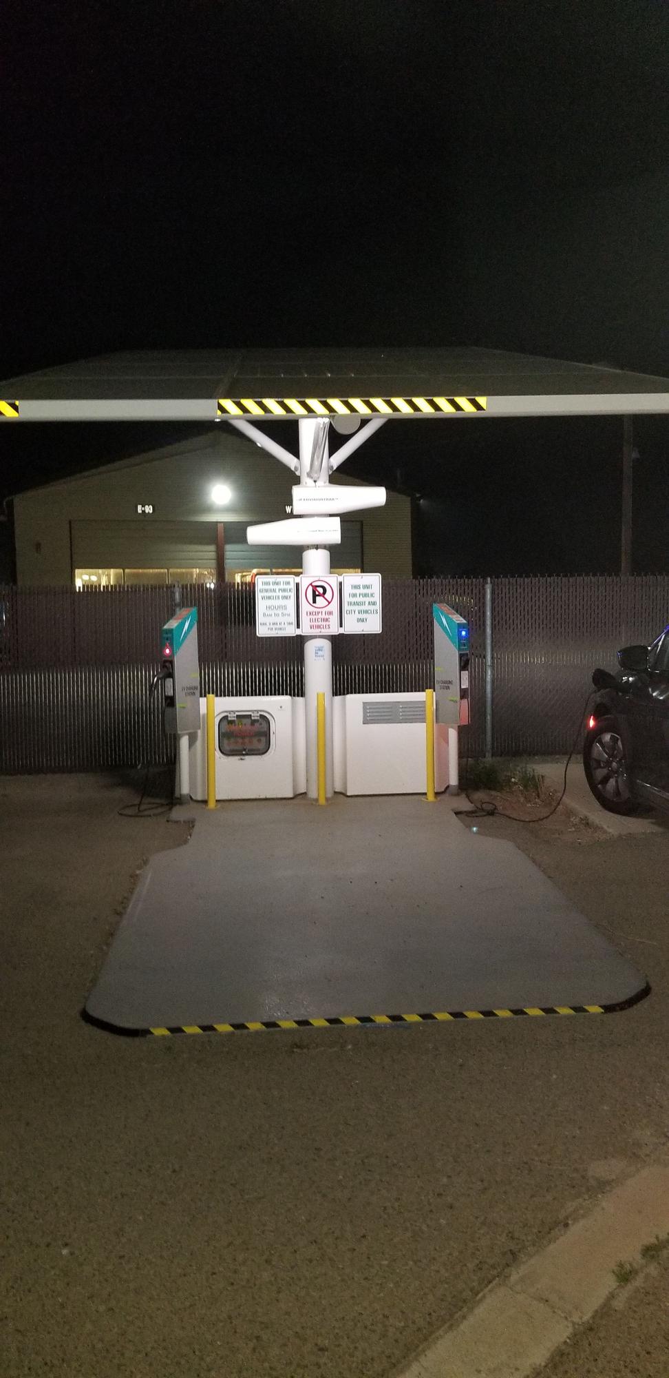 Huron City Hall Huron, CA EV Station