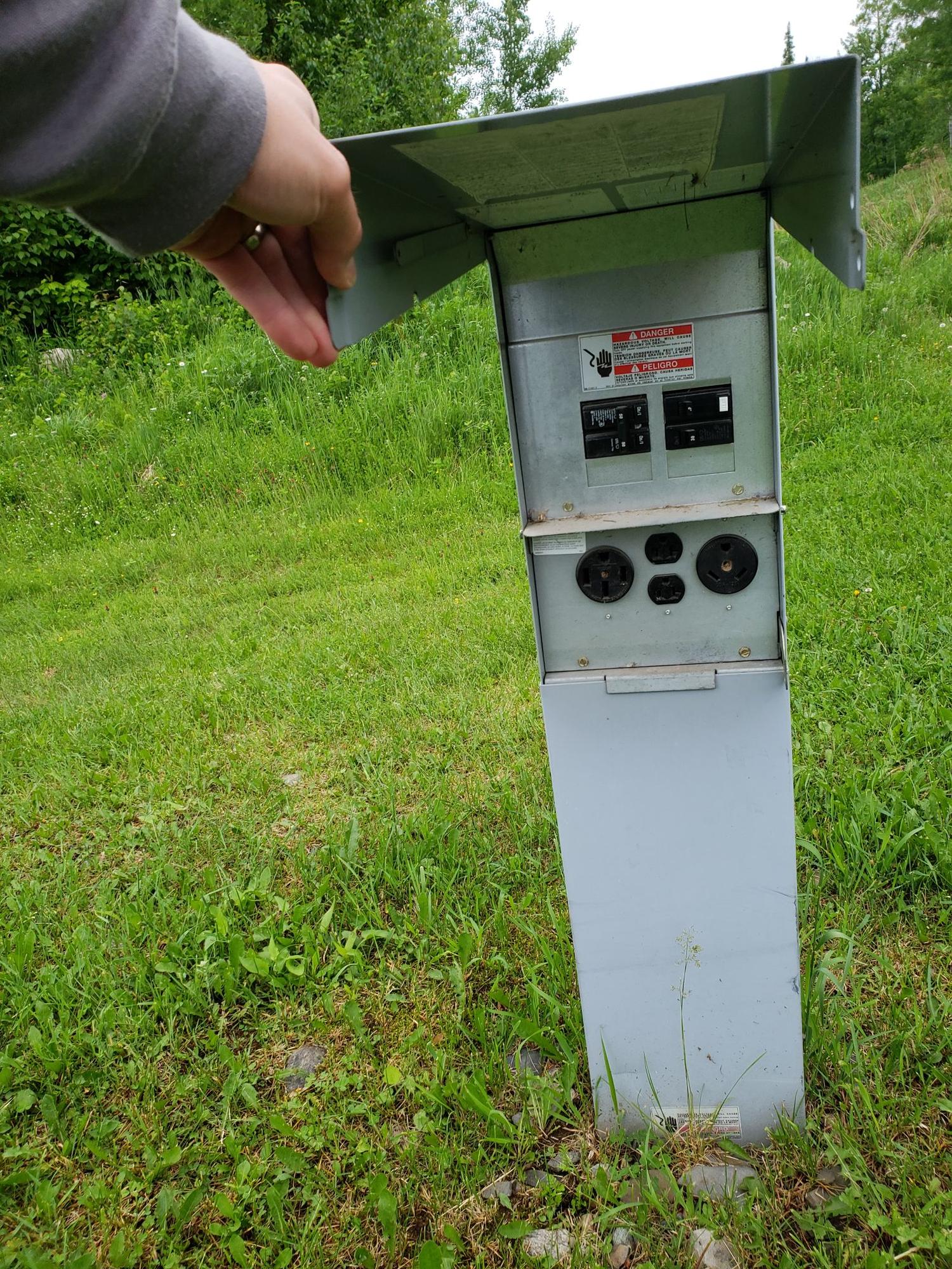 Fisherman's Point Campground Hoyt Lakes, MN EV Station