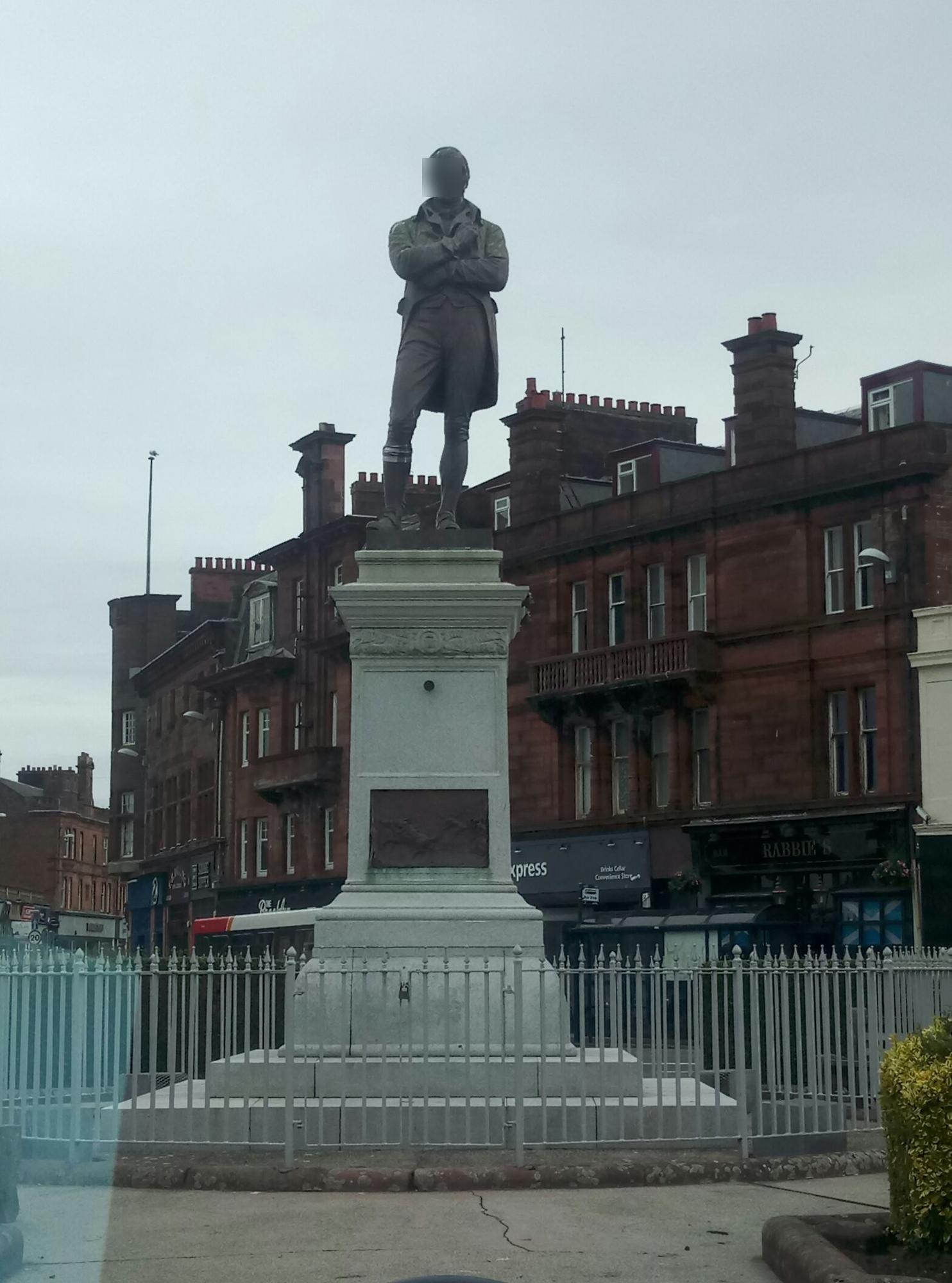 Burns Statue Square Ayr, Scotland EV Station