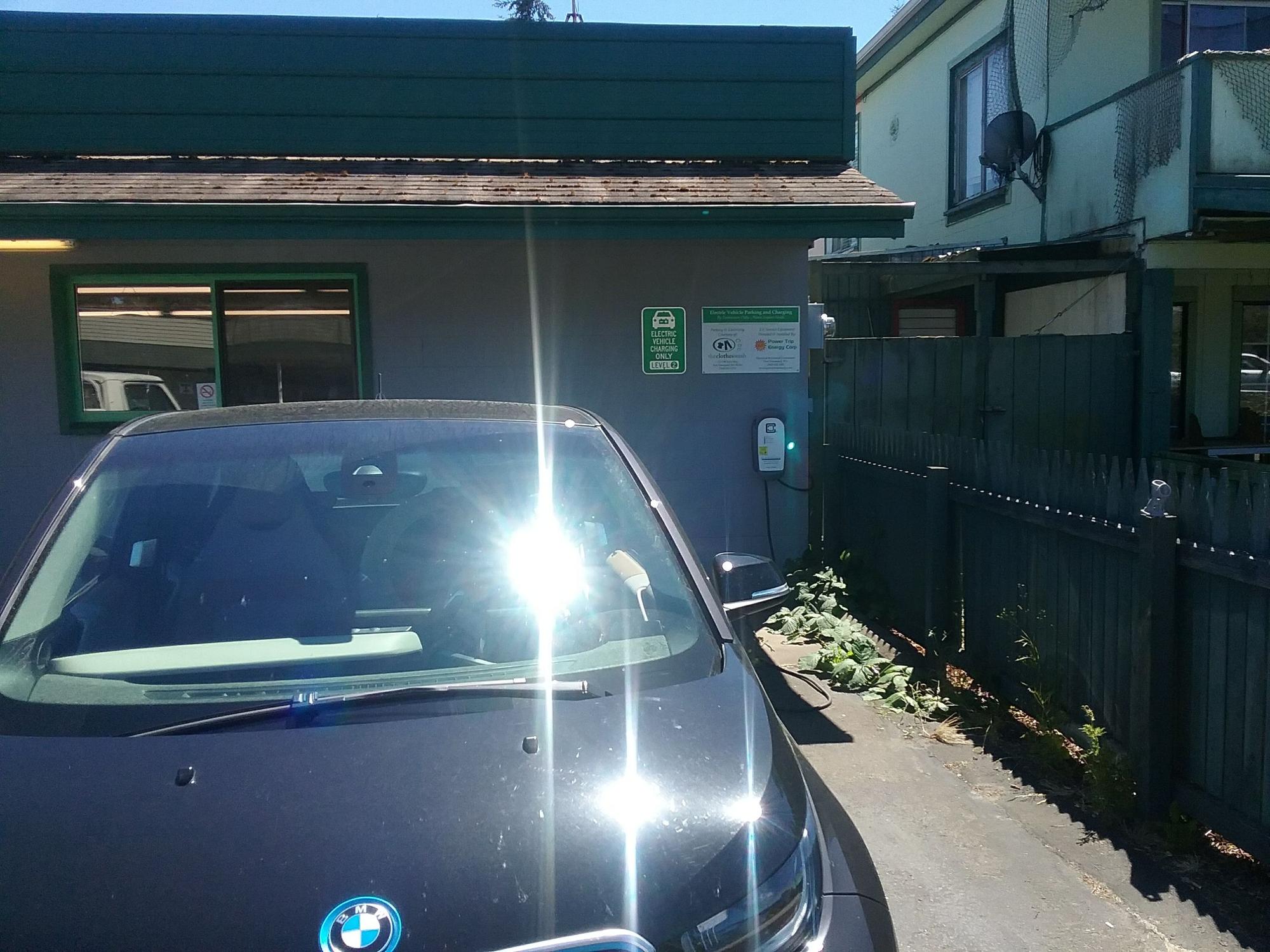 PT Laundromat & Car Wash Port Townsend, WA EV Station