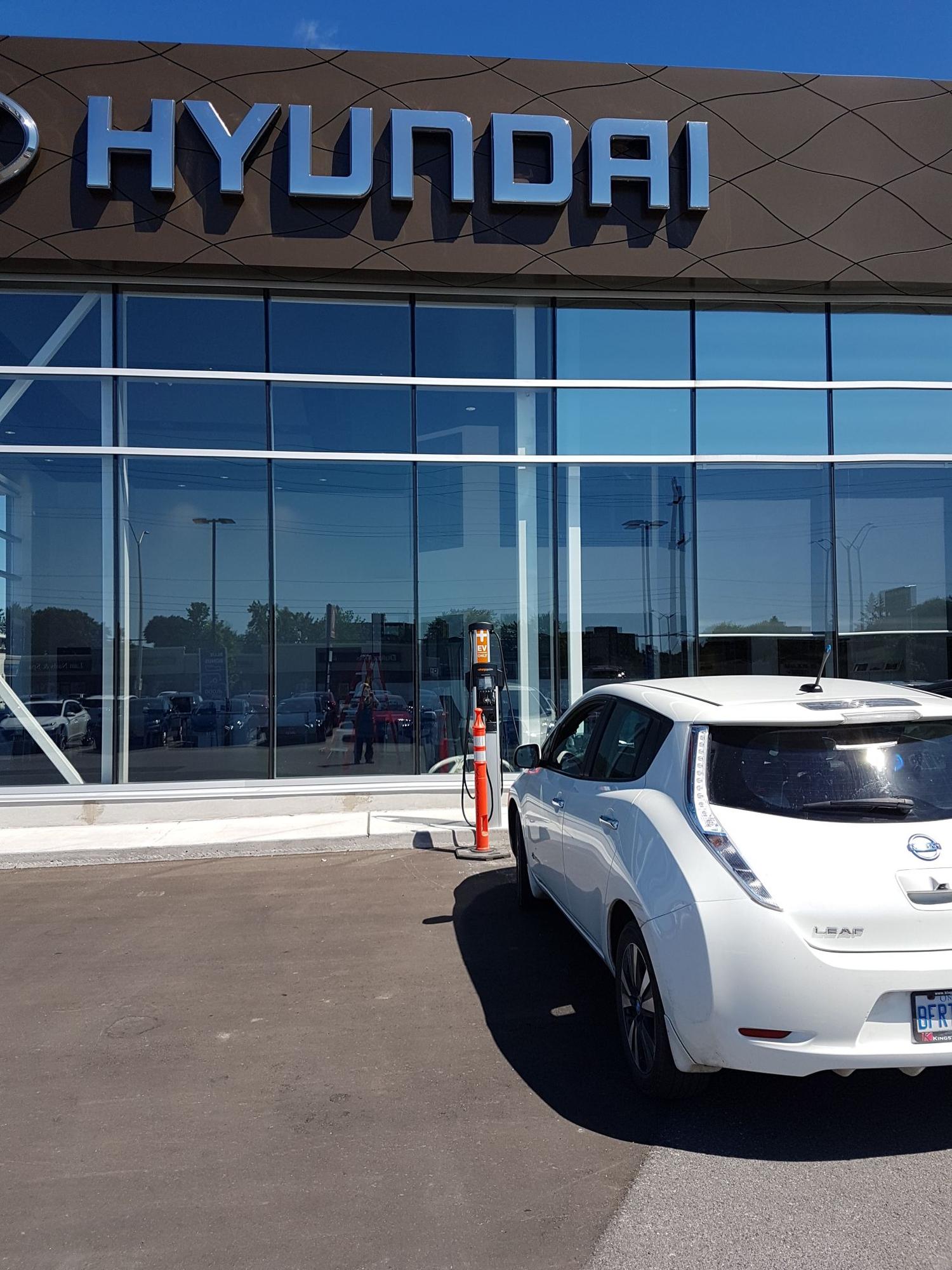 Kingston Hyundai Kingston, ON EV Station
