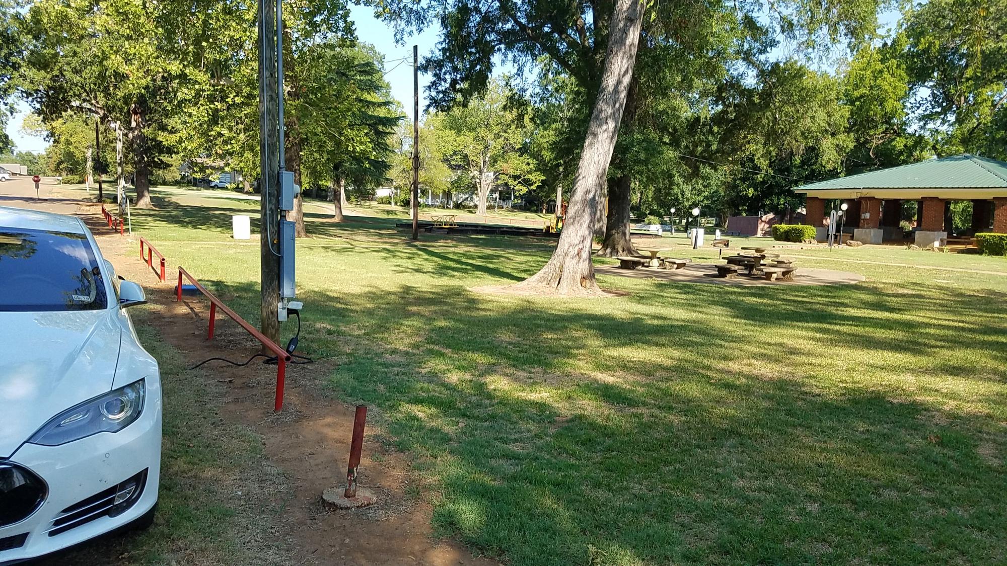 Spring Creek Park 75656 Hughes Springs, TX EV Station