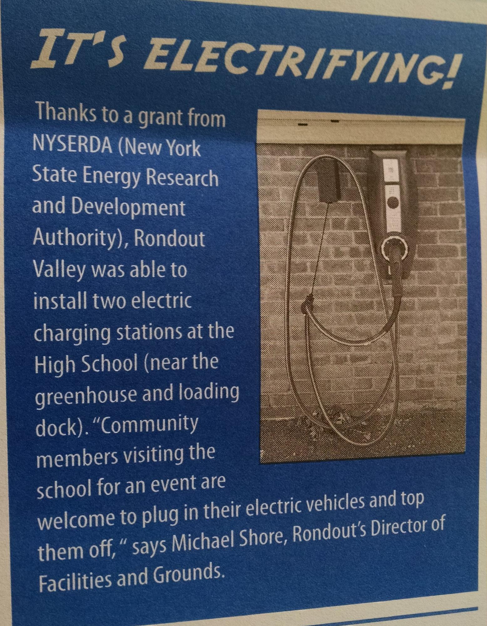 Rondout Valley Central School District PlugShare