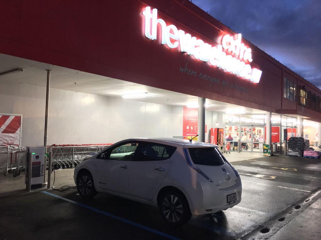 The Warehouse Invercargill Invercargill, Southland EV Station