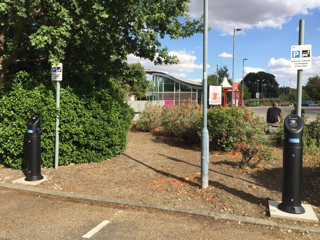 Madingley Road Park & Ride Cambridge, England EV Station