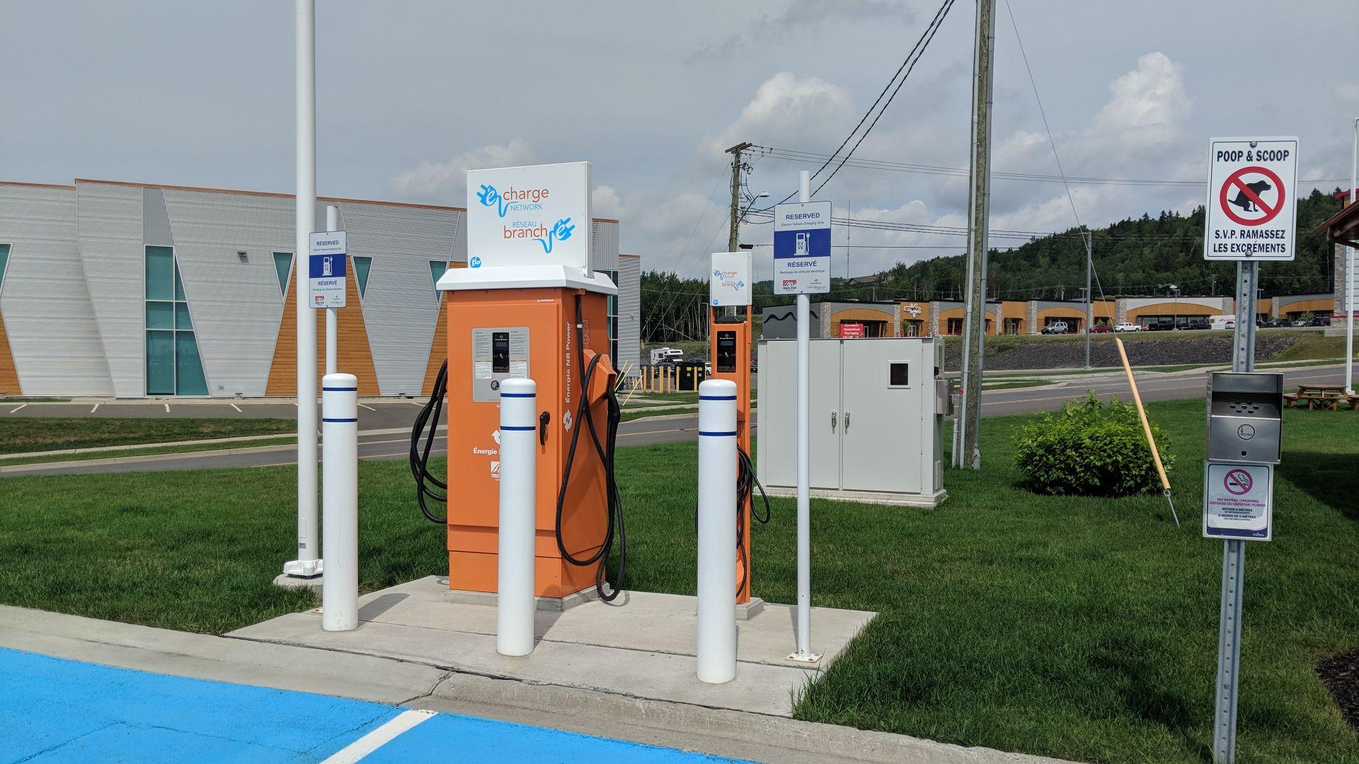 Grand Falls Irving Big Stop Grand Falls, NB EV Station