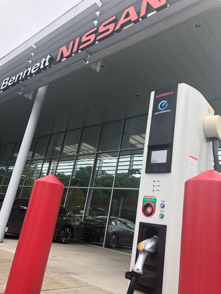 Bruce Nissan Wilton, CT EV Station