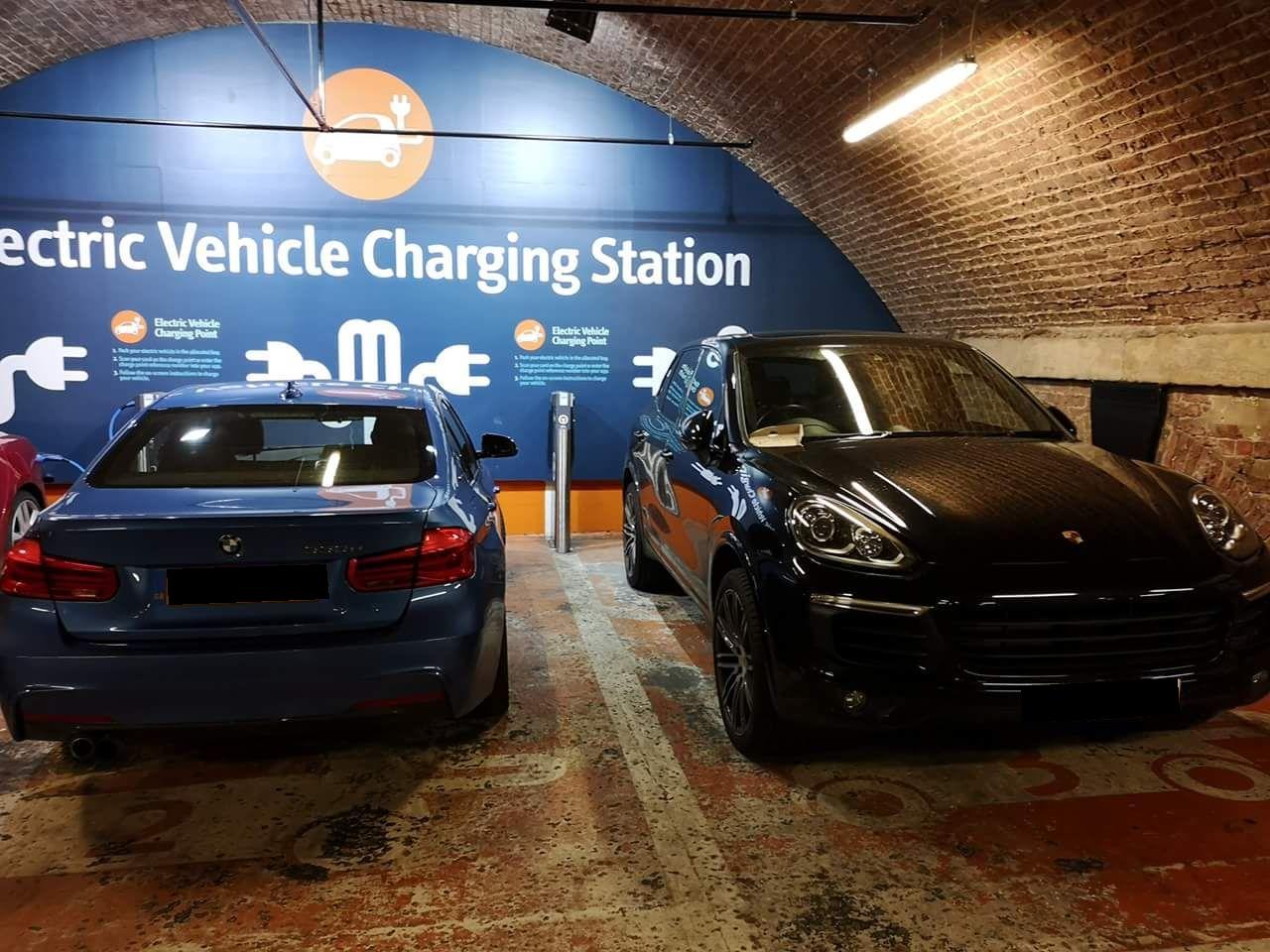 Manchester Central Car Park Manchester, England EV Station