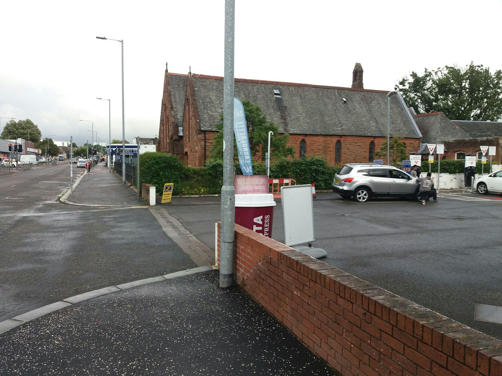 BP Cardonald Glasgow, Scotland EV Station