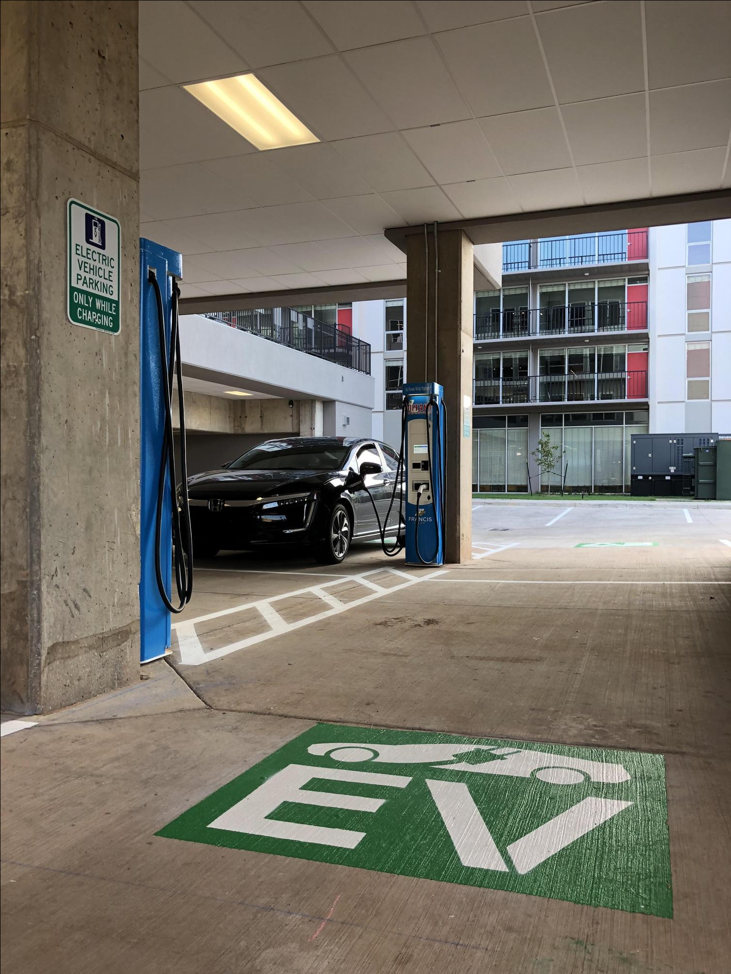 Tiffany Tower Apartments Oklahoma City, OK EV Station