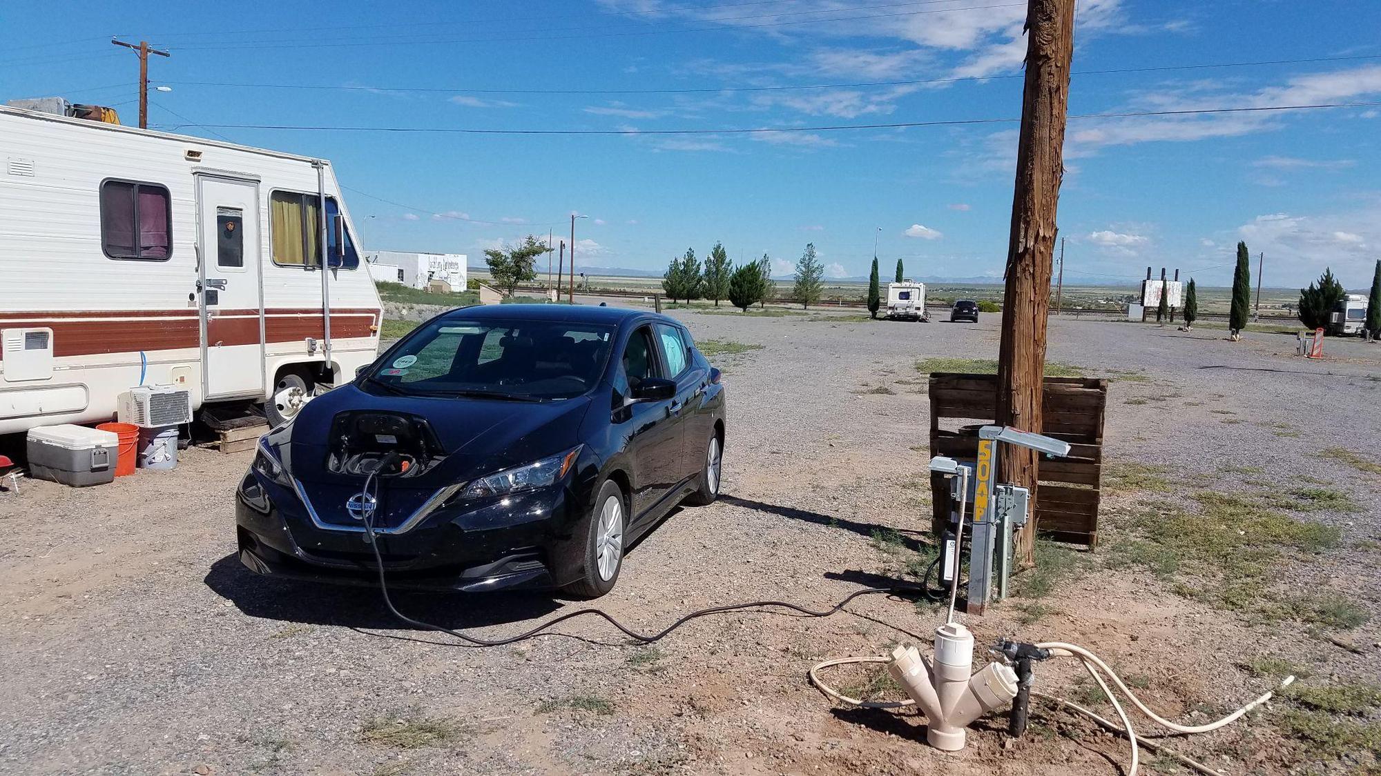 Mary's RV Park Lordsburg, NM EV Station