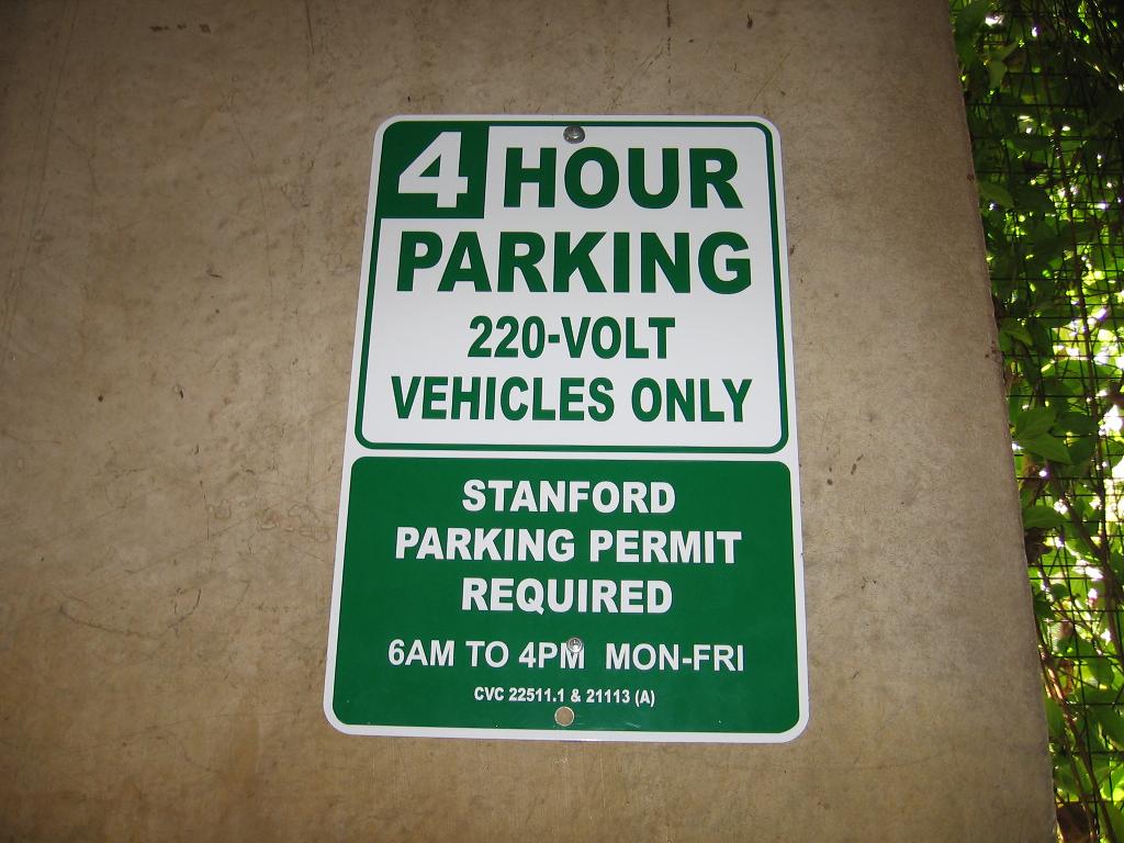 Stanford University Parking Structure 5 Stanford, CA EV Station