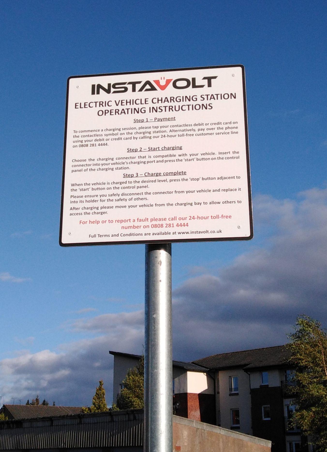 Gulf Petrol Station Forfar Forfar, Scotland EV Station