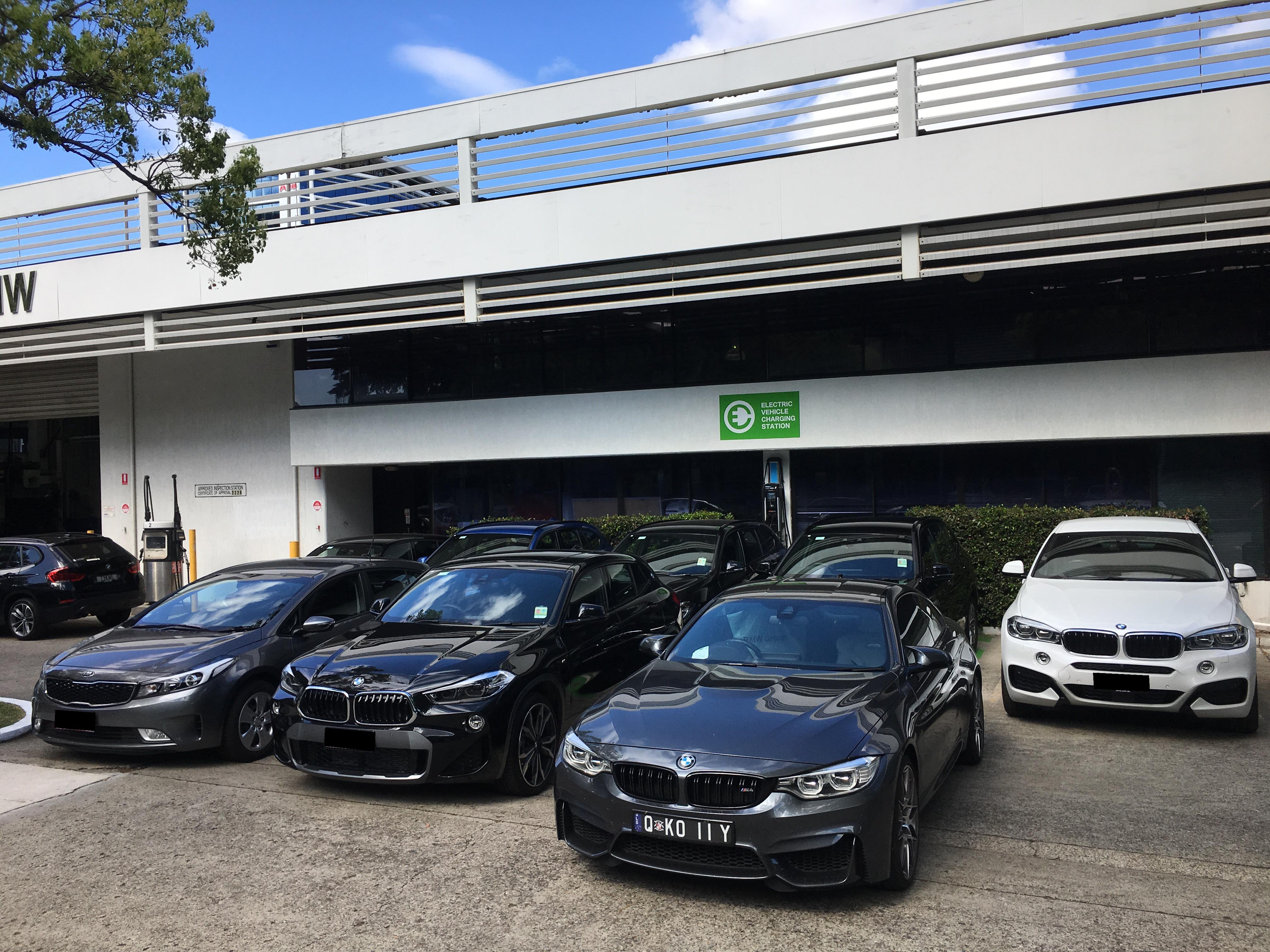 Brisbane BMW | Fortitude Valley, QLD | EV Station