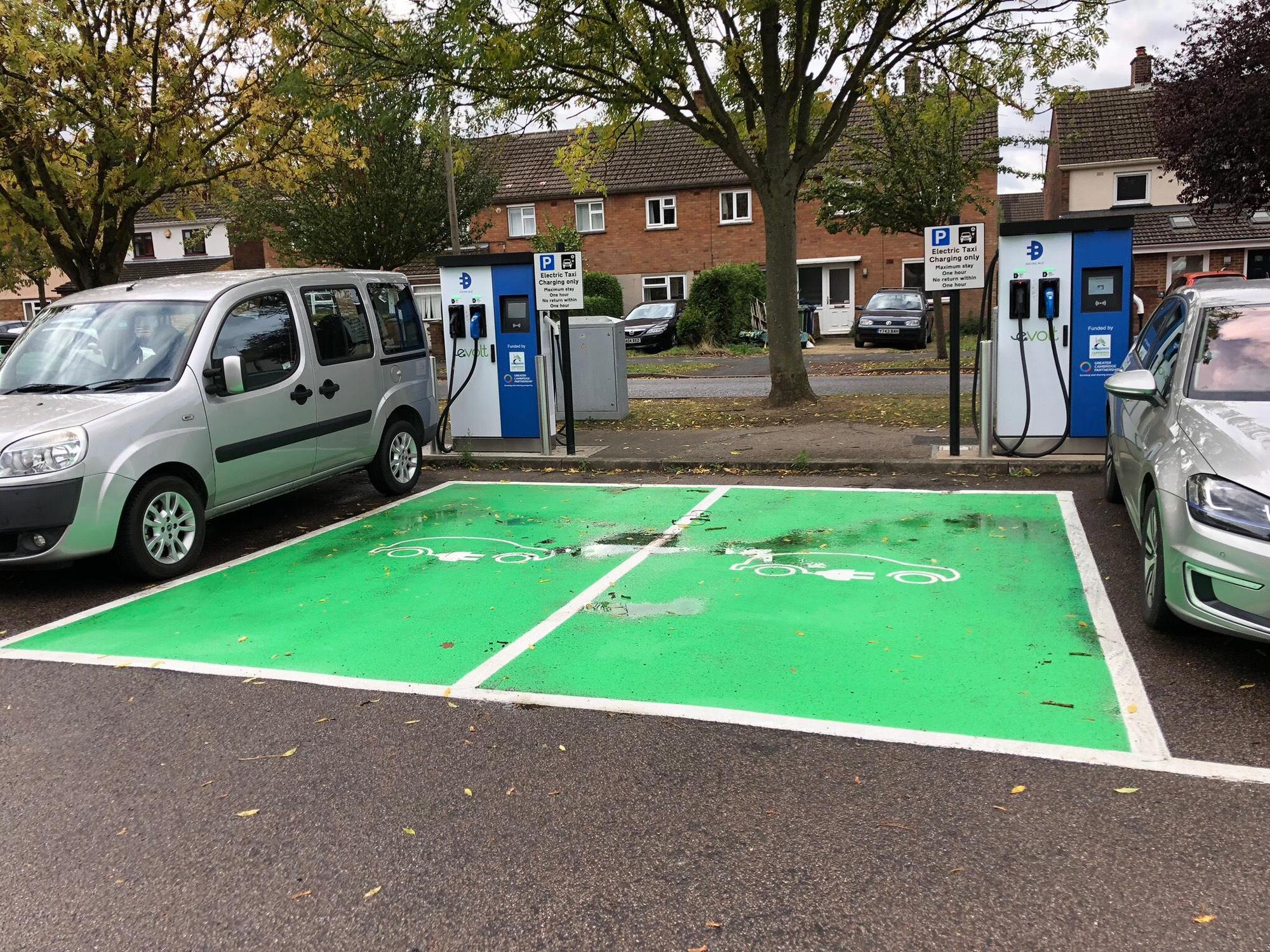 Arbury Court Car Park Cambridge, England EV Station
