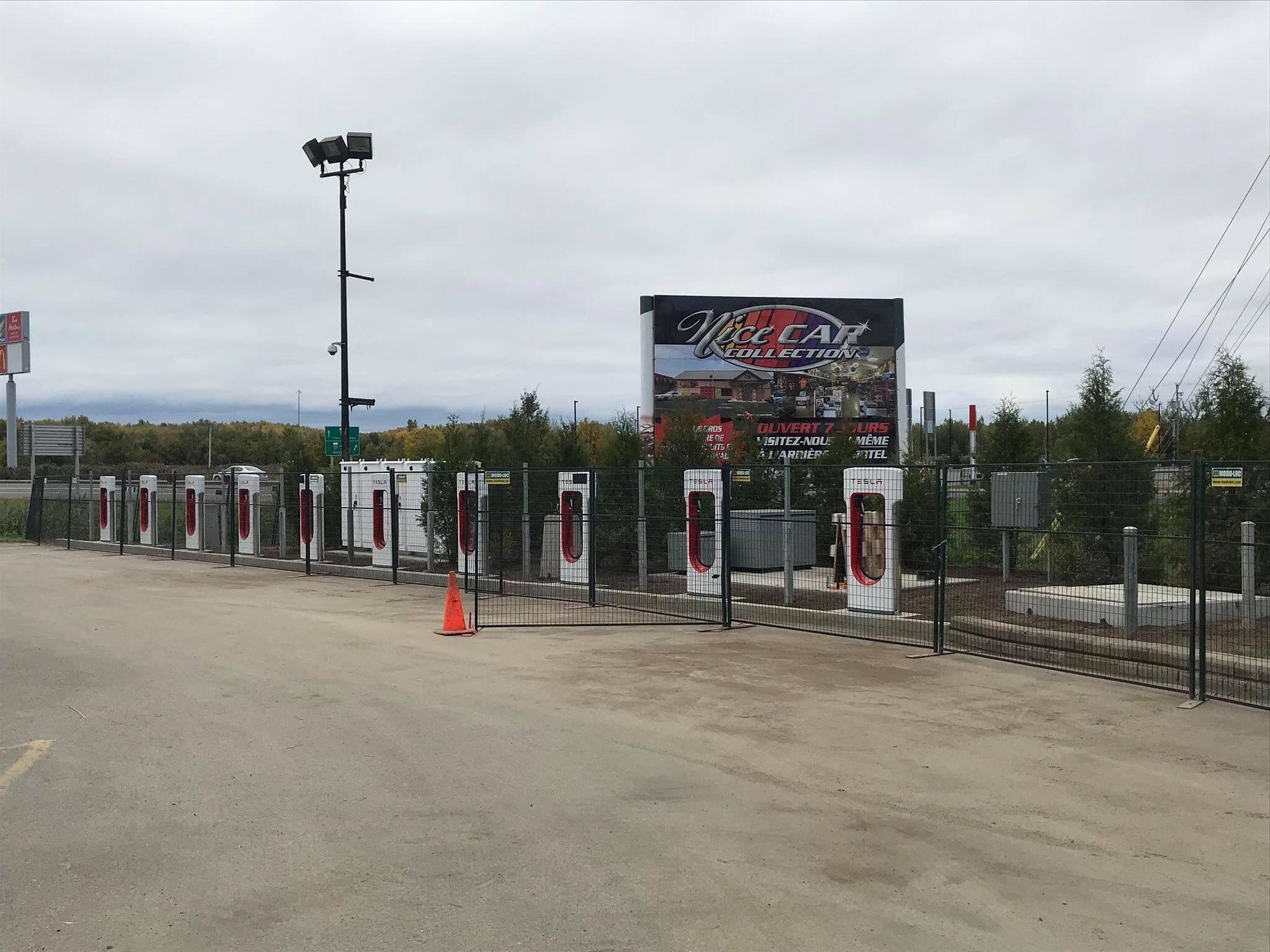 Halte 174 Yamachiche, QC EV Station