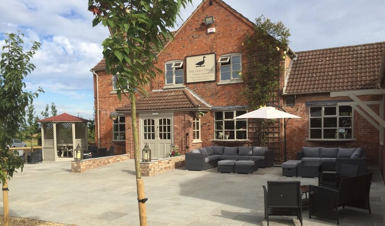 Dirty Duck Pub Woolsthorpe by Belvoir, England EV Station