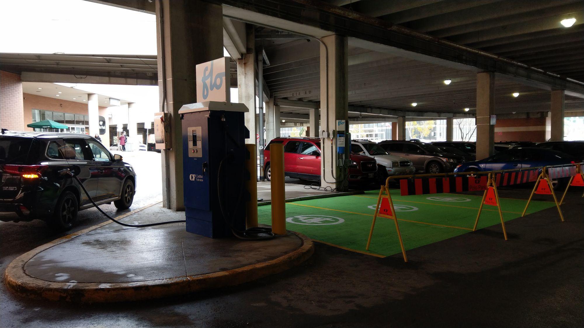 CF Polo Park Winnipeg, MB EV Station