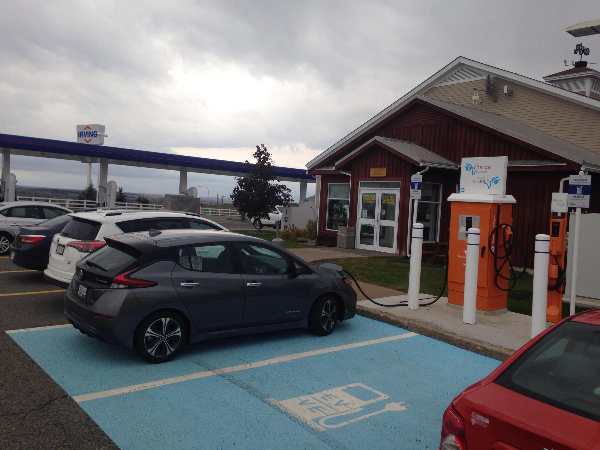 Grand Falls Irving Big Stop Grand Falls, NB EV Station