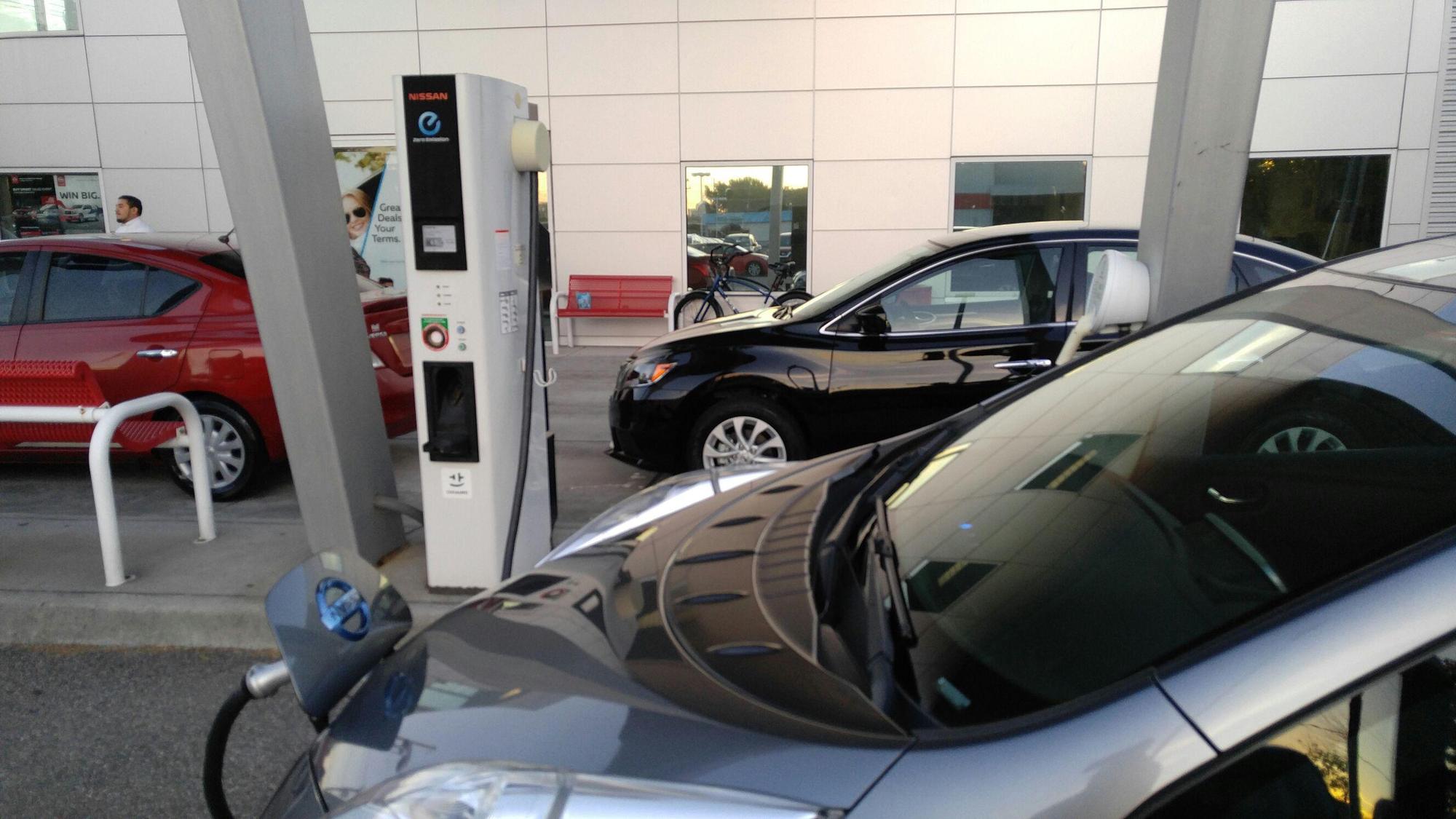 Hall Nissan Virginia Beach Virginia Beach, VA EV Station