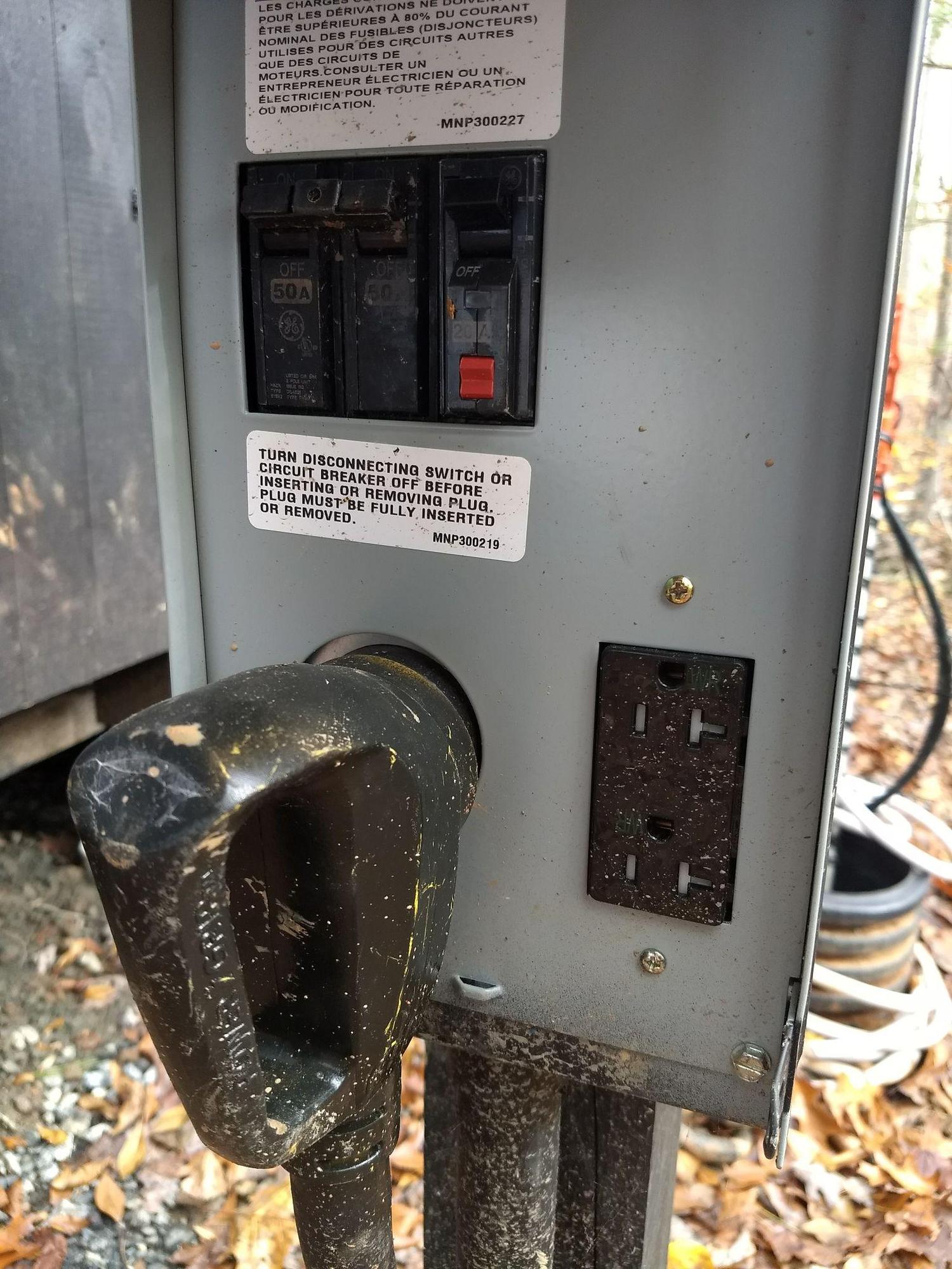 Getaway Cabins Stanardsville, VA EV Station