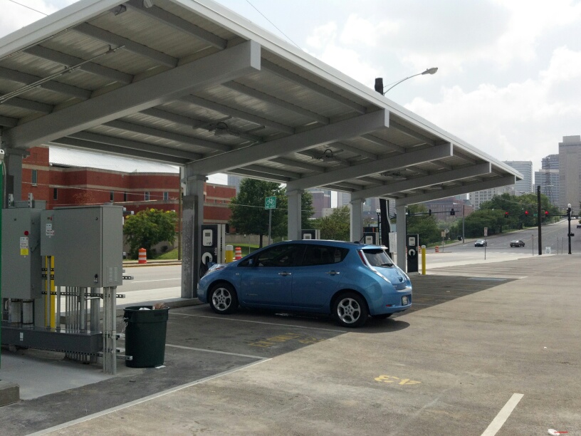 Woodland Public Parking Lot Nashville, TN EV Station