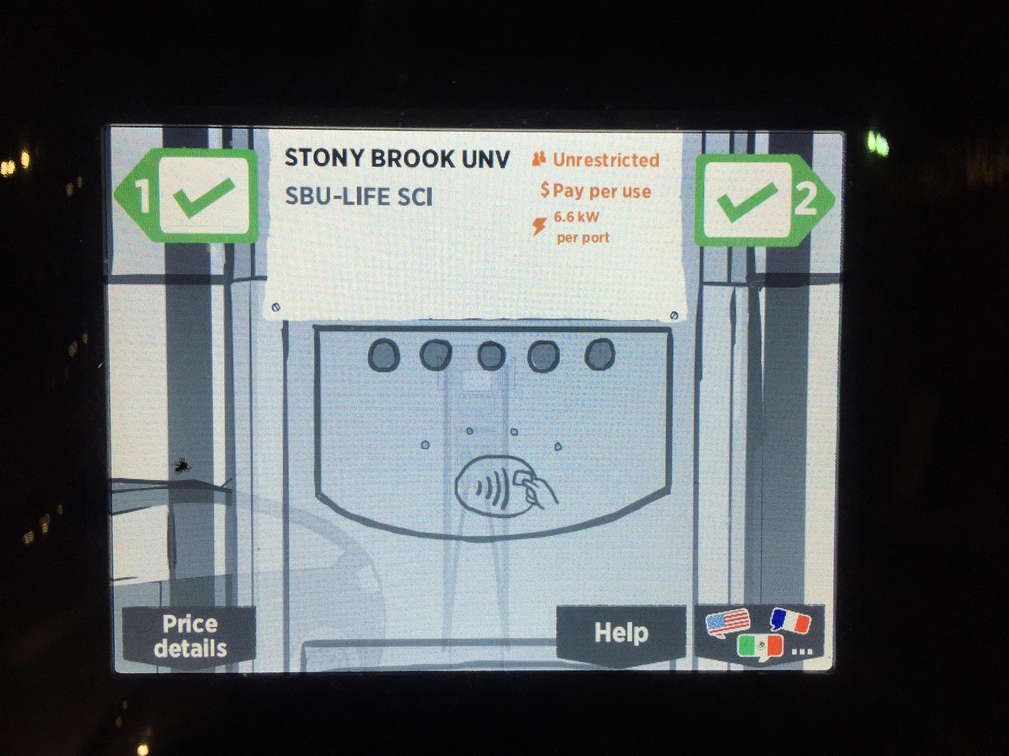 Stony Brook University Life Sciences Stony Brook, NY EV Station