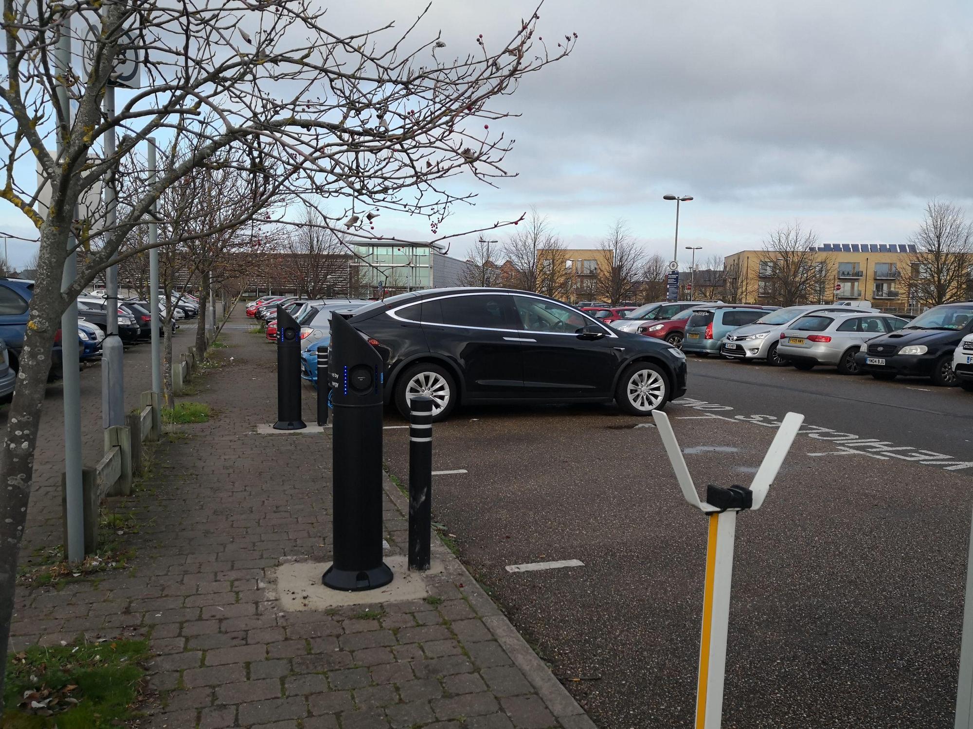 Trumpington Park & Ride (1) Cambridge, England EV Station