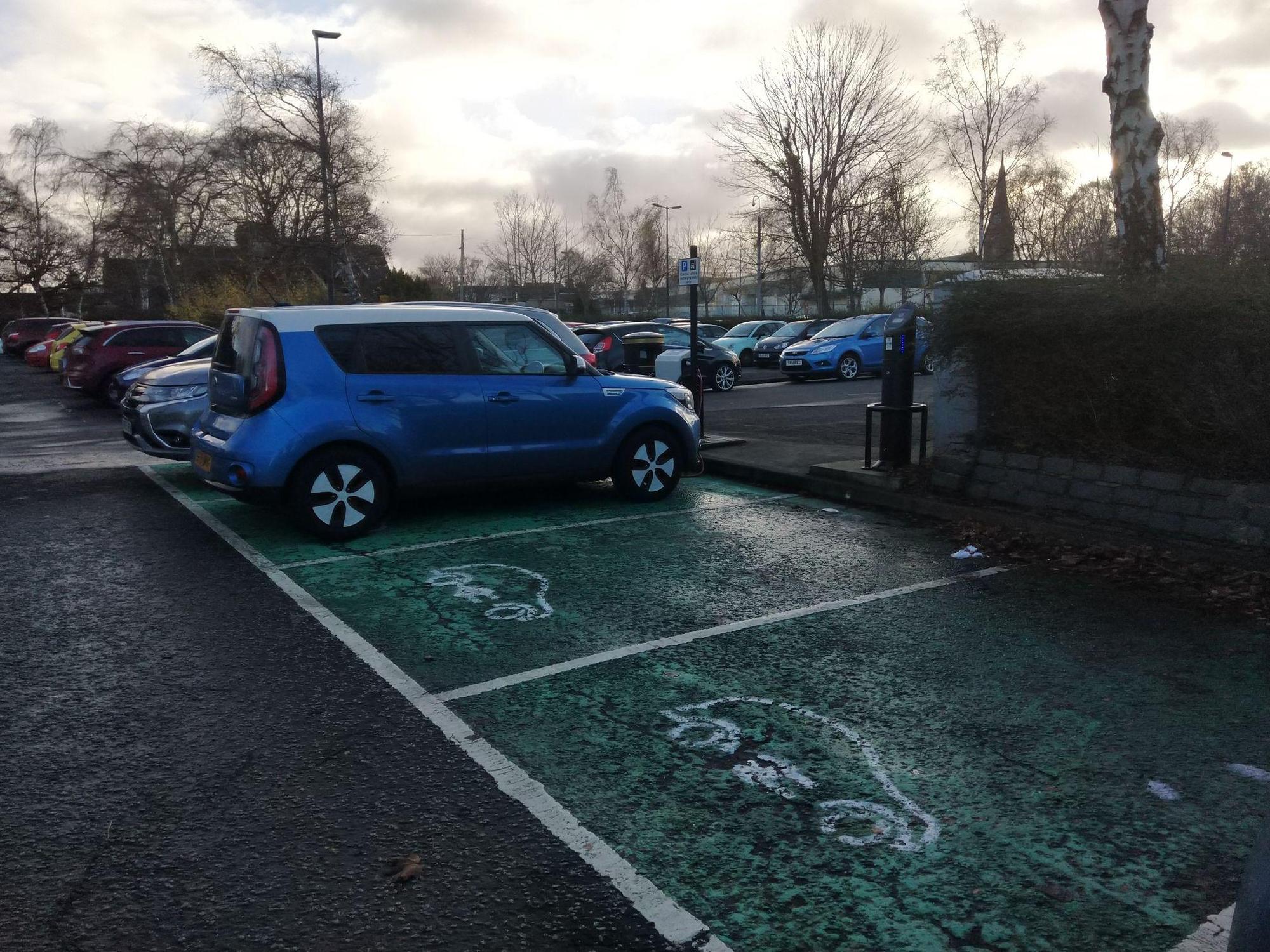 Midlothian Indoor Bowling Club Dalkeith, Scotland EV Station