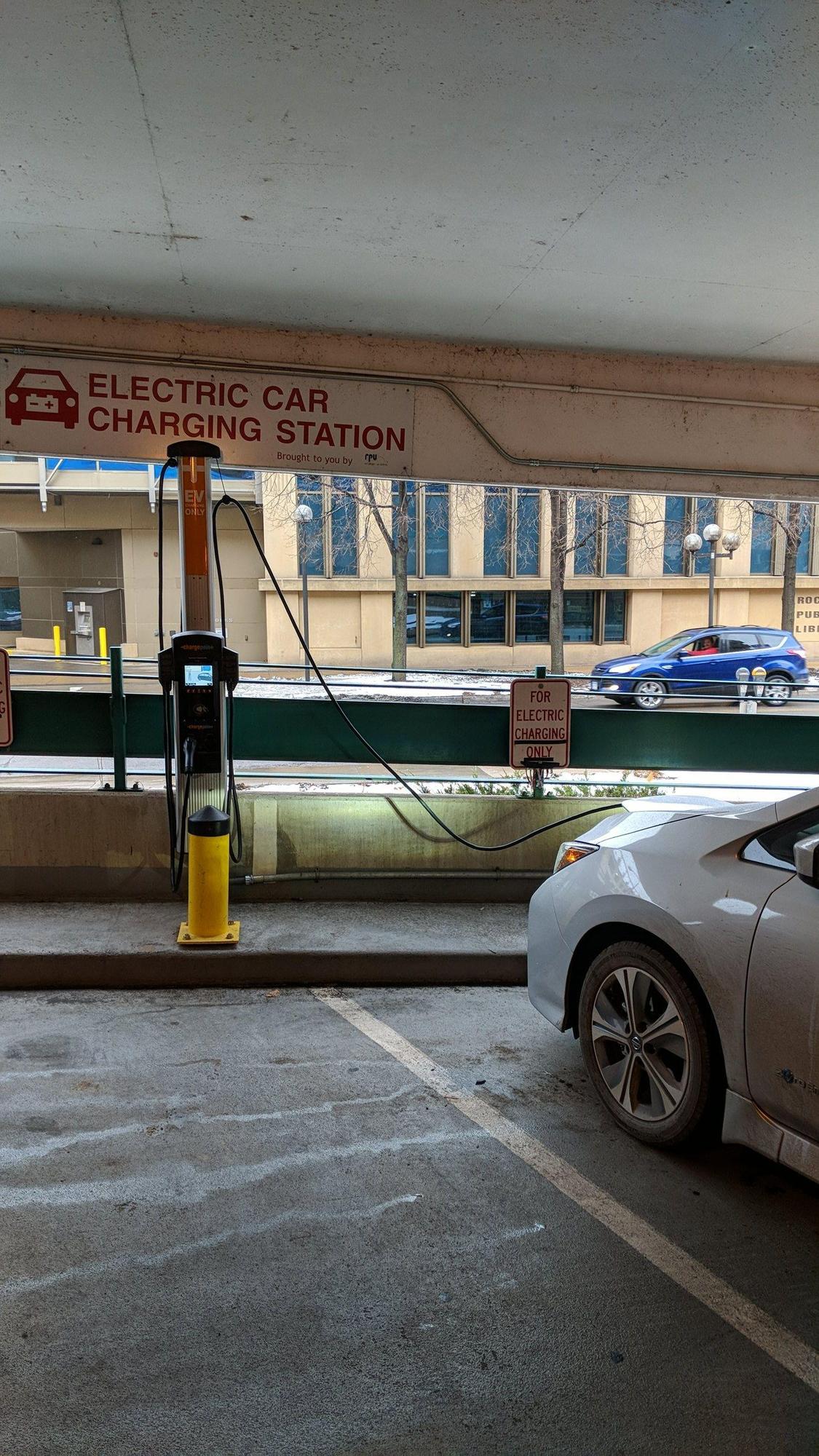 First Street Parking Ramp | Rochester, MN | EV Station
