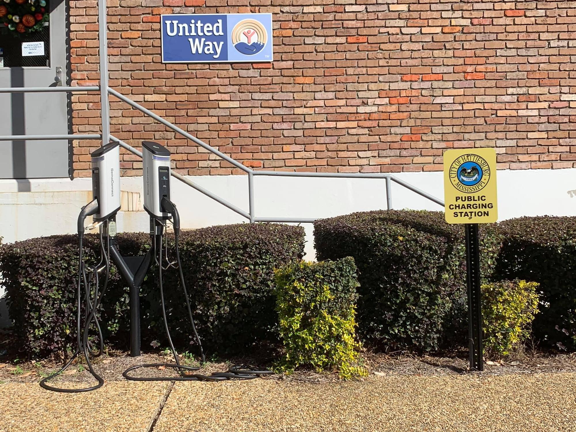 Jackie D Sherrill Community Center Hattiesburg, MS EV Station