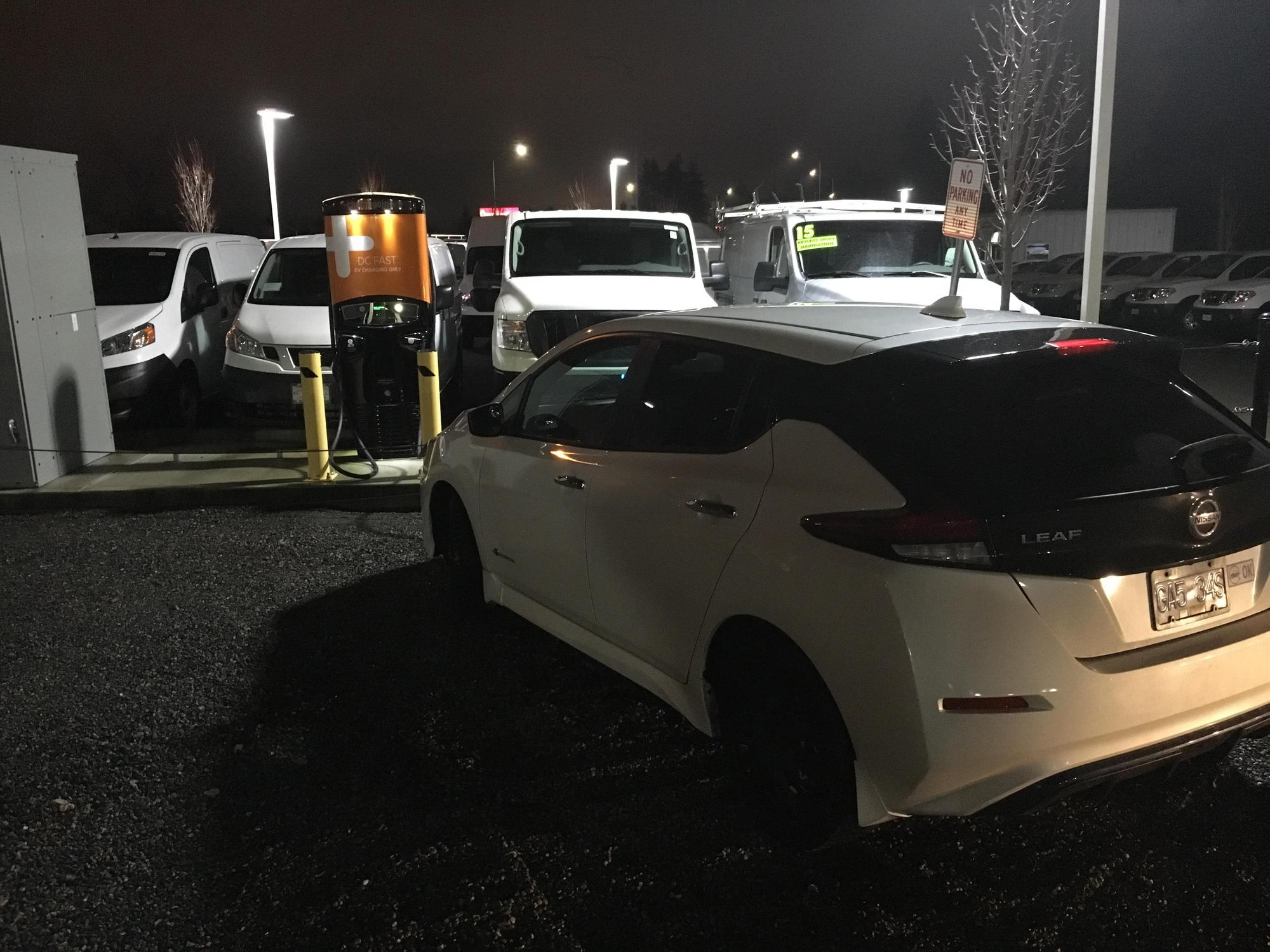 Campbell Nissan Commercial Edmonds, WA EV Station