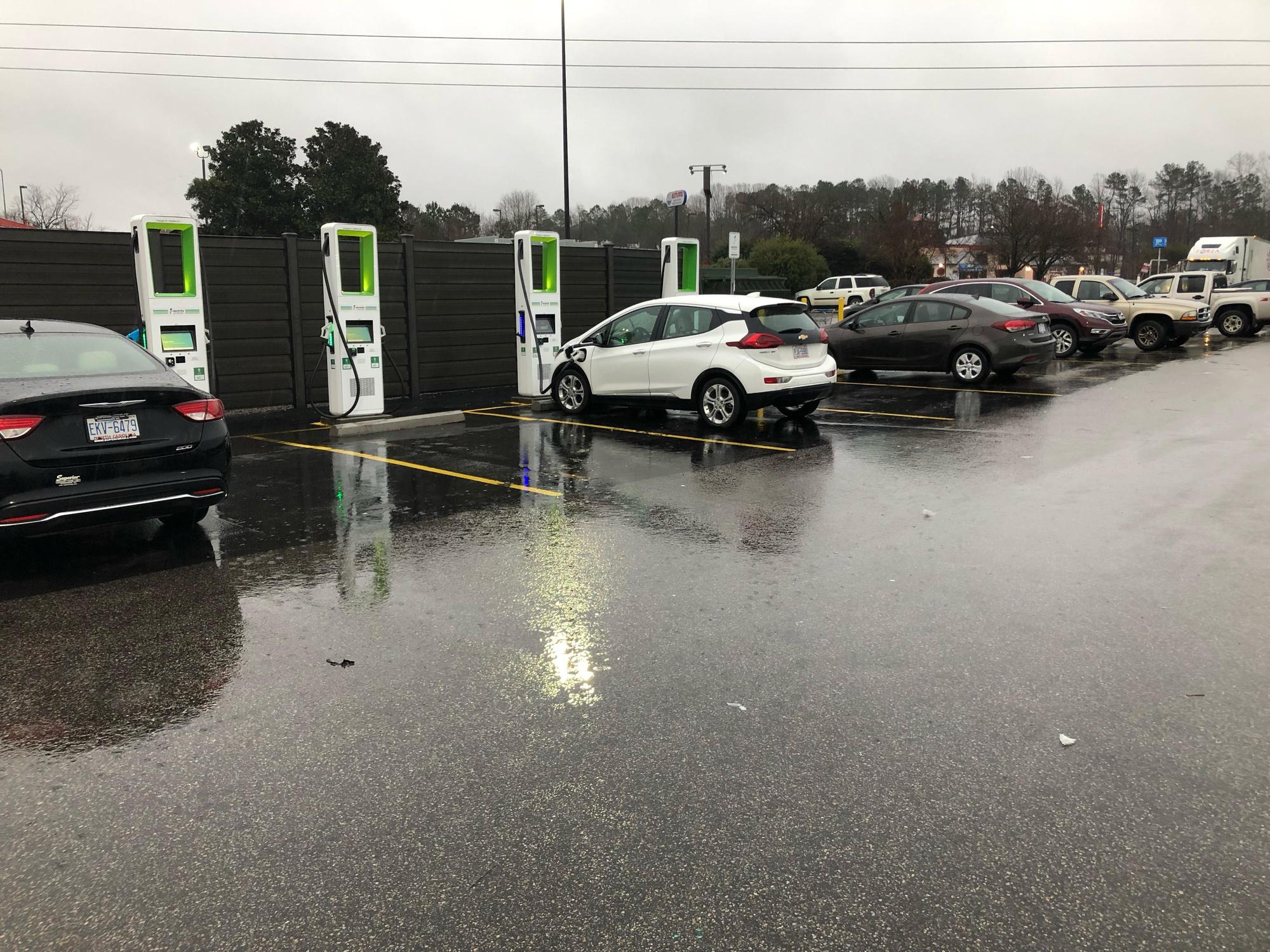 Walmart Supercenter Henderson, NC EV Station