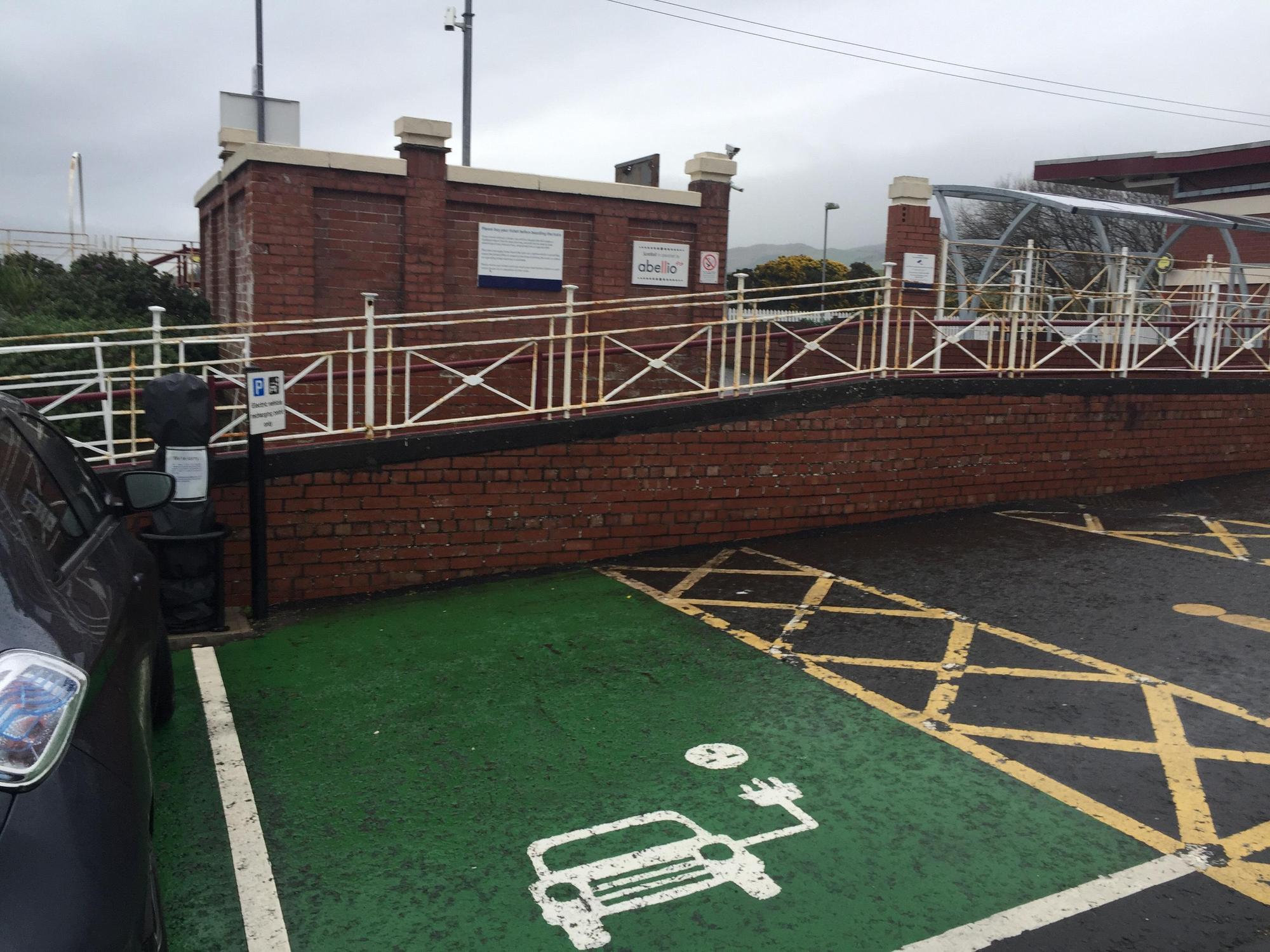 ScotRail Girvan Station Girvan, Scotland EV Station