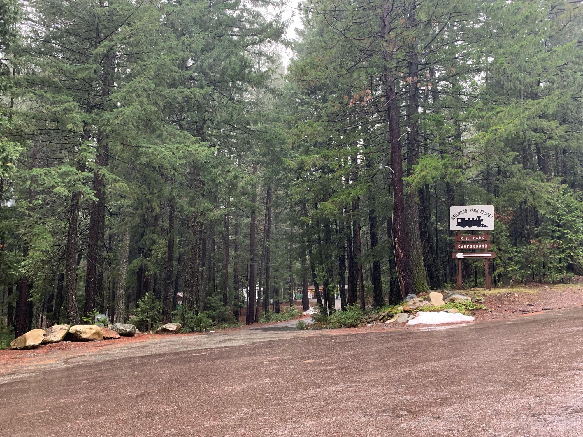 Railroad Park RV Campground Dunsmuir, CA EV Station