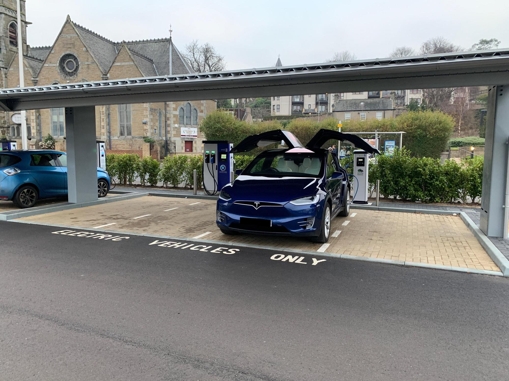 Queen Street Car Park Dundee, Scotland EV Station