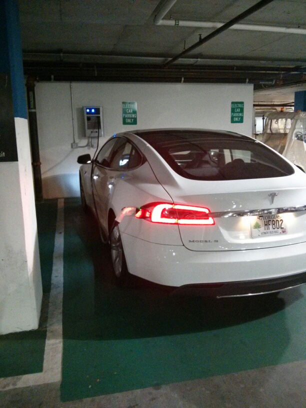 Whitaker Street Parking Garage Savannah, GA EV Station