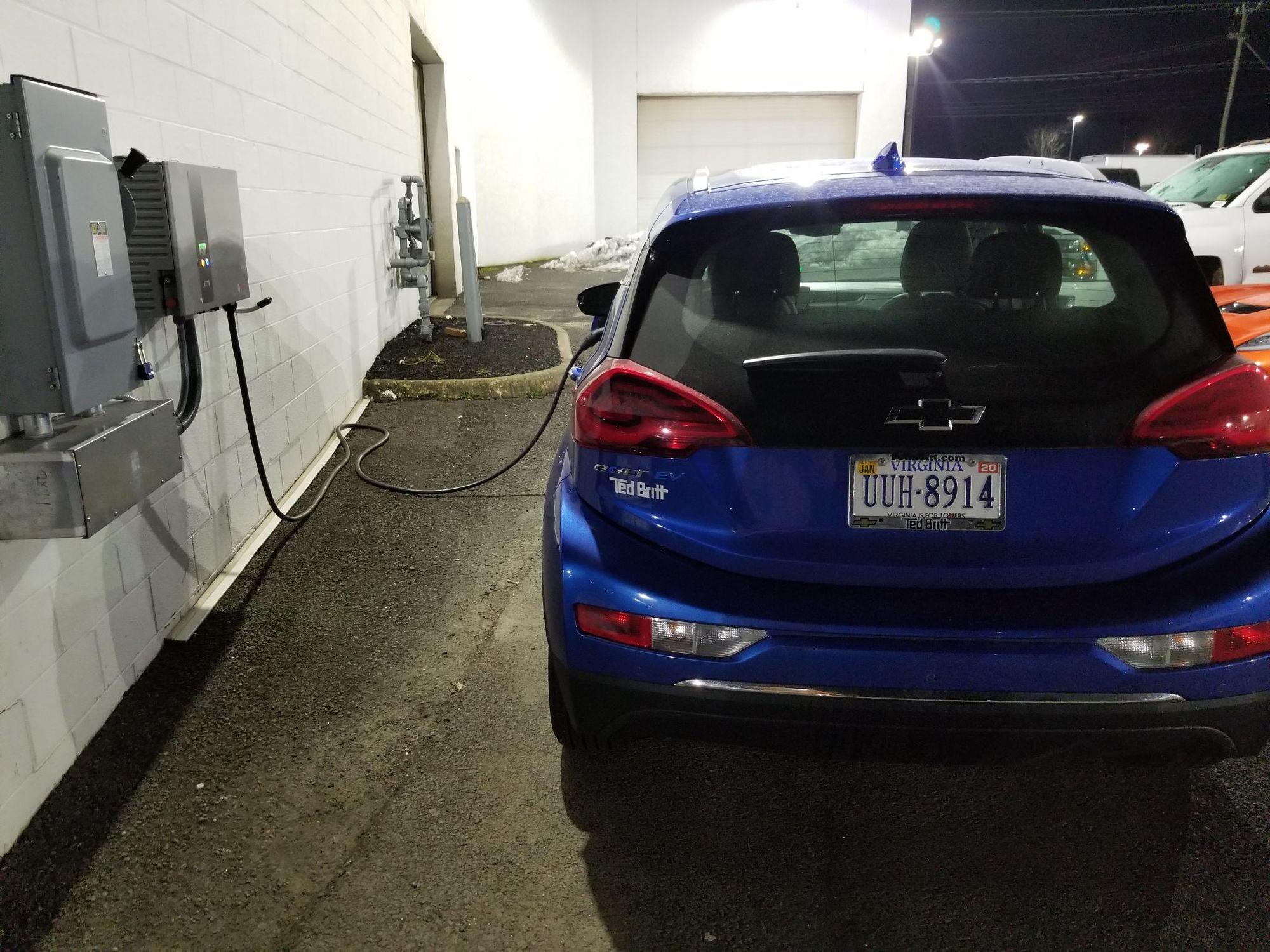 Ted Britt Chevrolet Sterling, VA EV Station