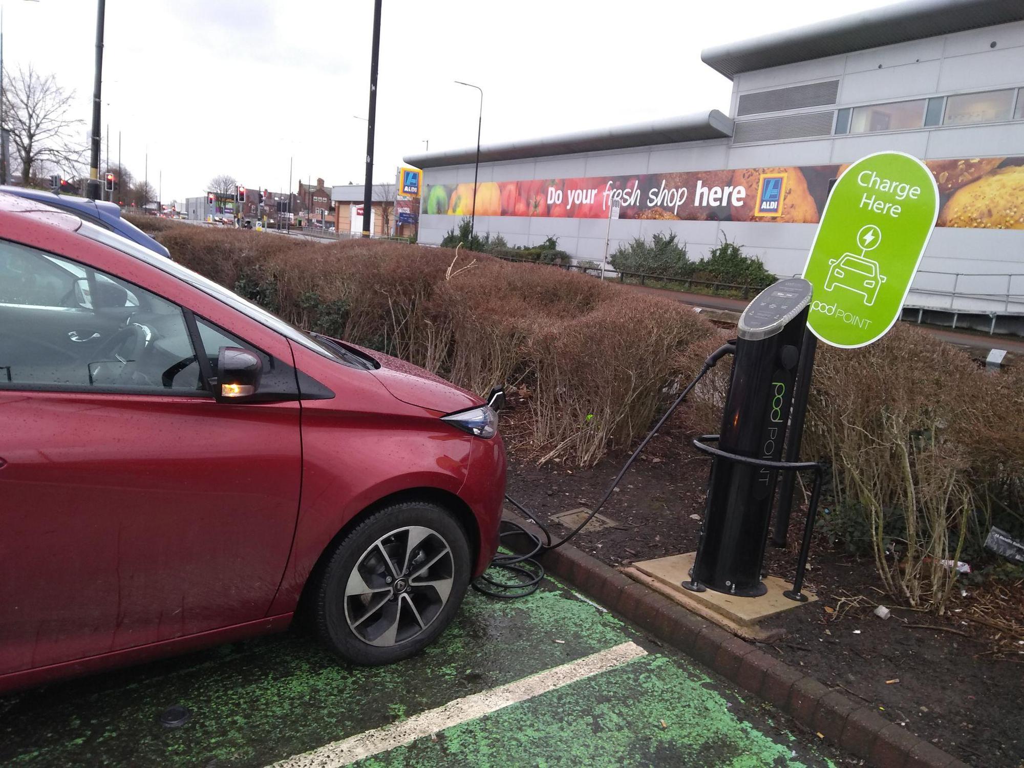 Altrincham Retail Park Altrincham, England EV Station