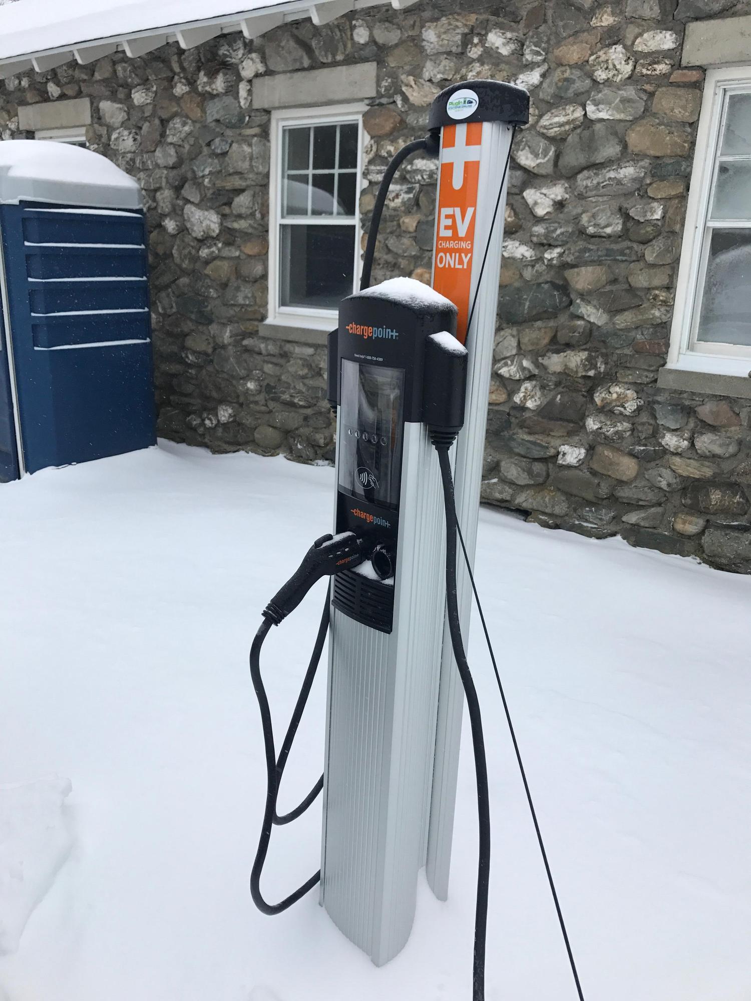 Austerlitz Town Hall Spencertown, NY EV Station