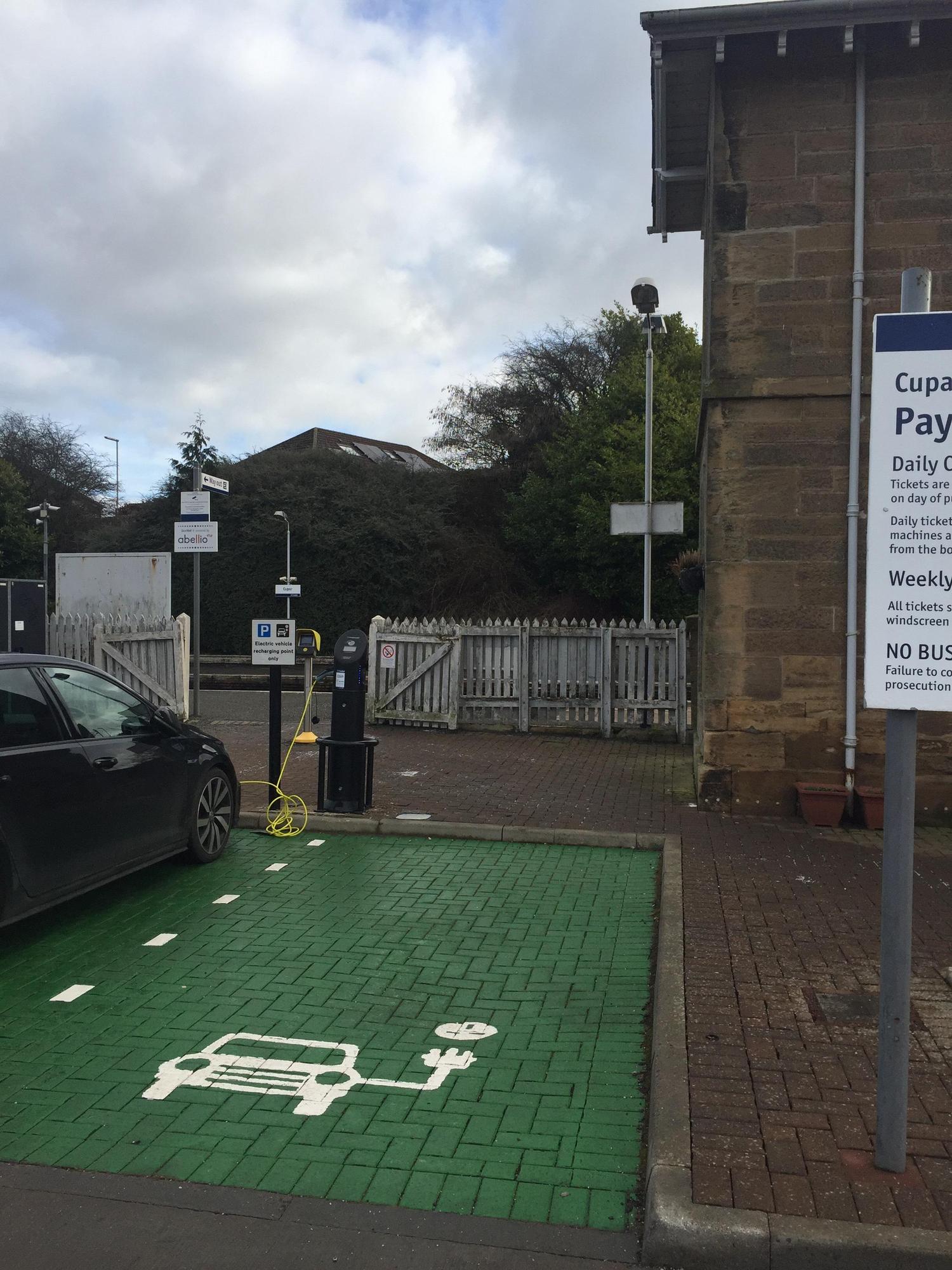 Cupar Rail Station | Cupar, Scotland | EV Station