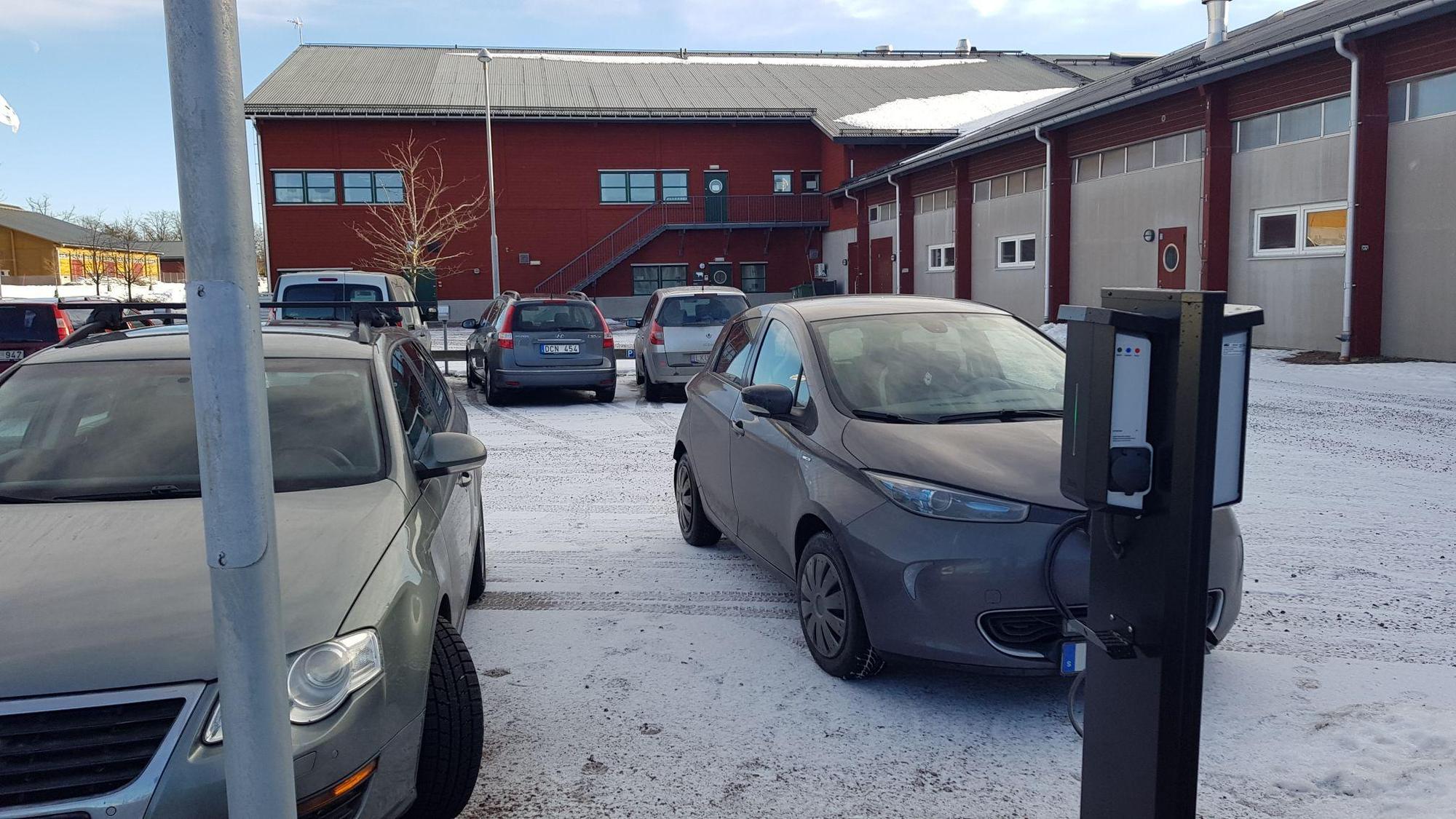 SLU Lövsta Forskningcenter funbo lövsta EV Station